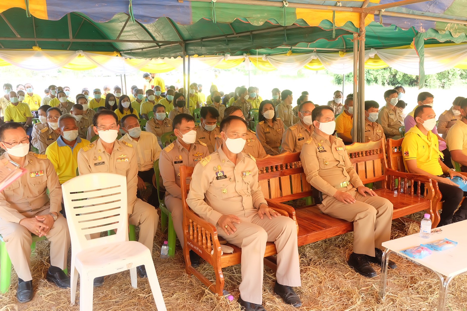 พช.ยโสธร เปิดศูนย์ผู้นำจิตอาสาพัฒนาชุมชน เพื่อเฉลิมพระเกียรติและถวายเป็นพระราชกุศล พระบาทสมเด็จพระปรเมนทร รามาธิบดีศรีสินทร มหาวชิราลงกรณ พระวชิรเกล้าเจ้าอยู่หัว รัชกาลที่ ๑๐ เนื่องในโอกาสเฉลิมพระชนมพรรษา           28 กรกฎาคม 2565