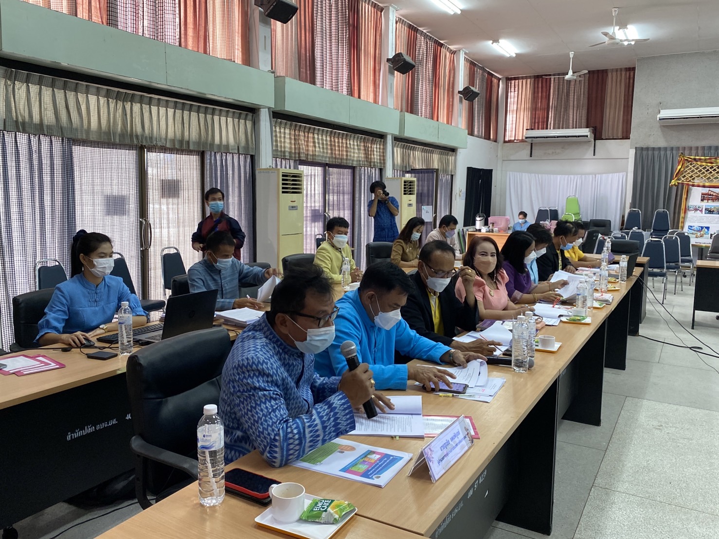 พช.ยโสธร ประชุมรับรองคุณภาพข้อมูลความจำเป็นพื้นฐาน (จปฐ.) และข้อมูลพื้นฐานระดับหมู่บ้าน (กชช.2ค) ระดับจังหวัดยโสธร ประจำปี 2564