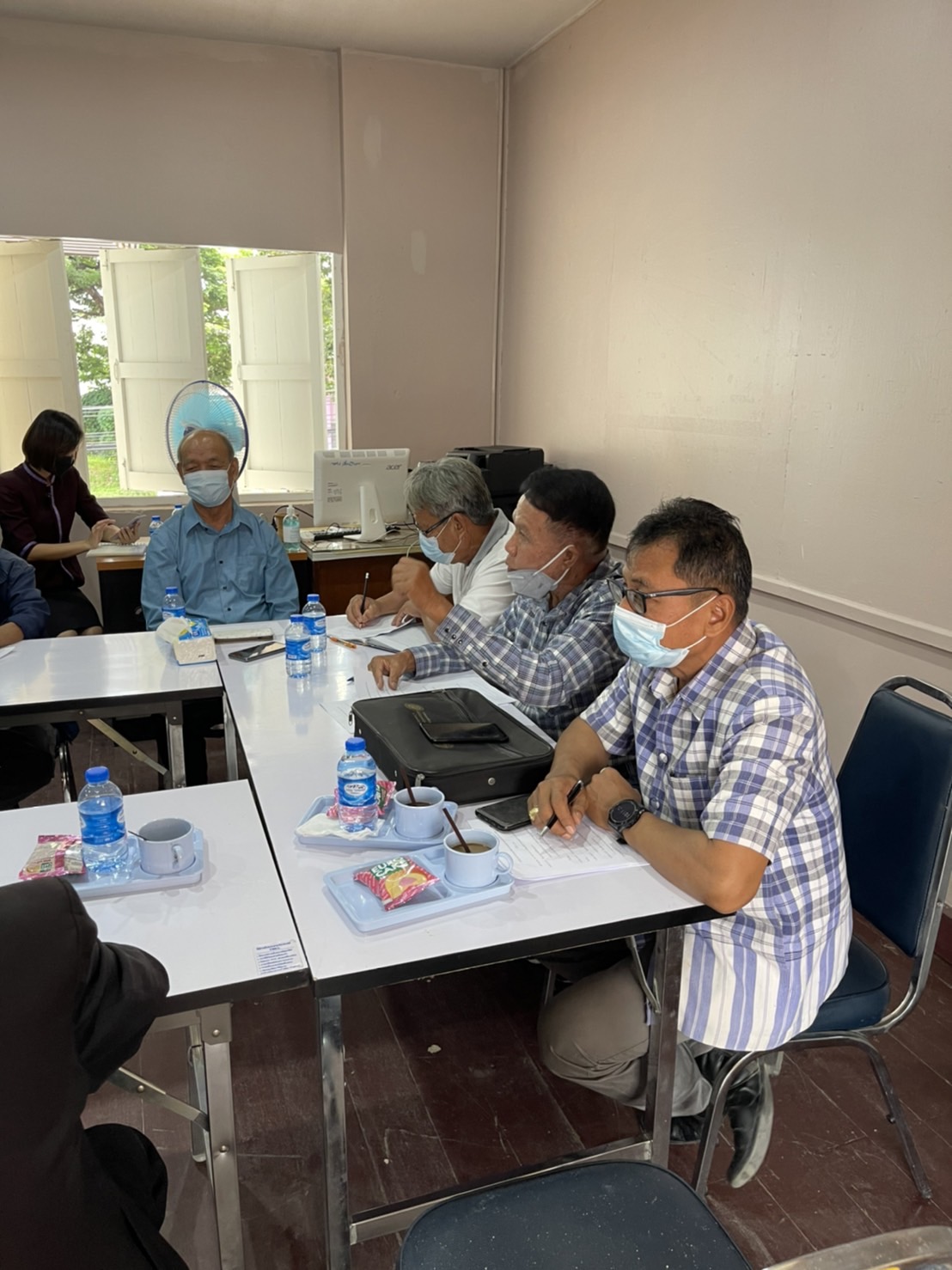 พช.ยโสธร ร่วมกับเครือข่ายกองทุนหมู่บ้านและชุมชนเมืองจังหวัดยโสธร ประชุมเพื่อพิจารณาเสนอรายชื่อกรรมการผู้ทรงคุณวุฒิในคณะกรรมการกองทุนหมู่บ้านและชุมชนเมืองแห่งชาติ