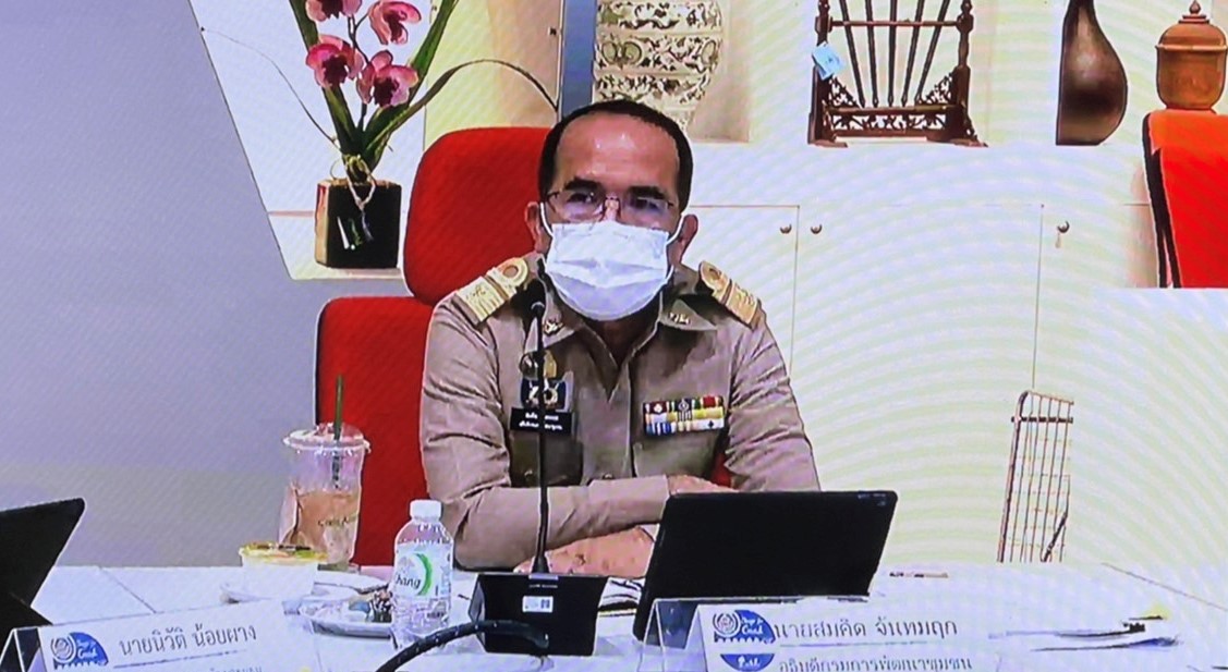 พช.ยโสธร  รับฟังประชุมกรมการพัฒนาชุมชน ครั้งที่ 10/2564 ผ่านระบบวีดิทัศน์ทางไกล ( Video Conferent) ??