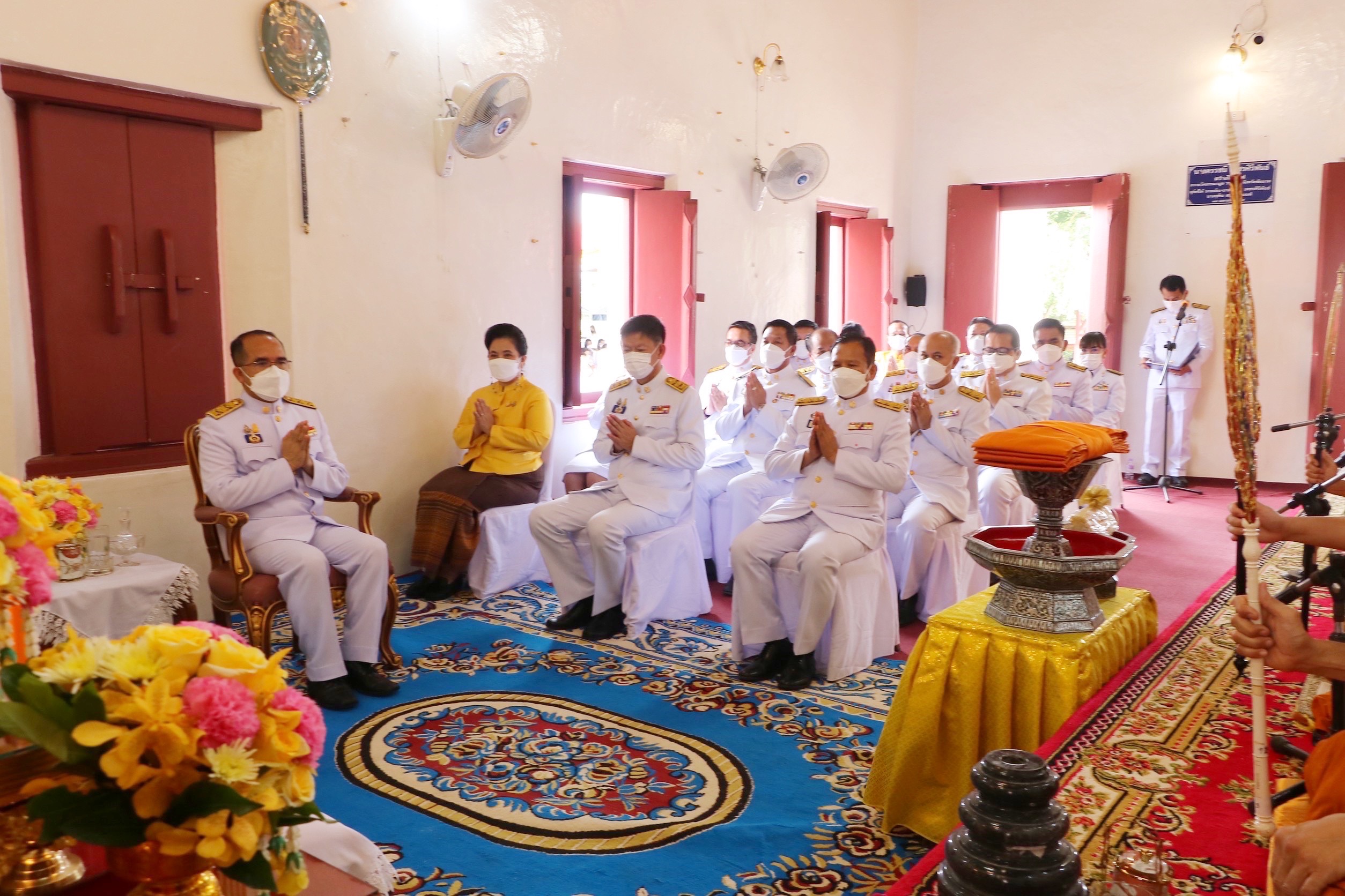 พช.ยโสธร  ร่วมพิธีถวายผ้าพระกฐินพระราชทานกรมการพัฒนาชุมชน ประจำปี 2564 ณ วัดธรรมามูลวรวิหาร อำเภอเมืองชัยนาท จังหวัดชัยนาท ?