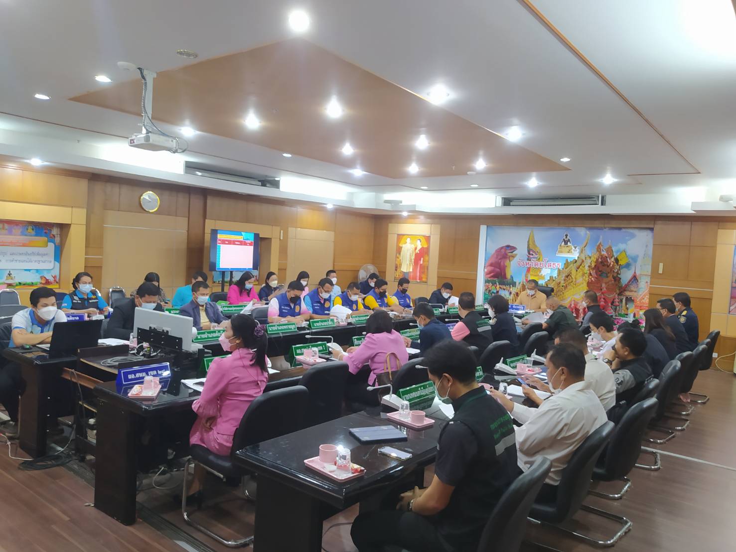 พช.ยโสธร ร่วมประชุมคณะทำงานโต๊ะข่าวเพื่อเฝ้าระวังปัญหายาเสพติดระดับพื้นที่ จังหวัดยโสธร ?