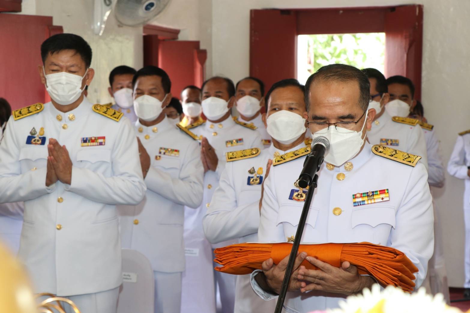พช.ยโสธร  ร่วมพิธีถวายผ้าพระกฐินพระราชทานกรมการพัฒนาชุมชน ประจำปี 2564 ณ วัดธรรมามูลวรวิหาร อำเภอเมืองชัยนาท จังหวัดชัยนาท ?
