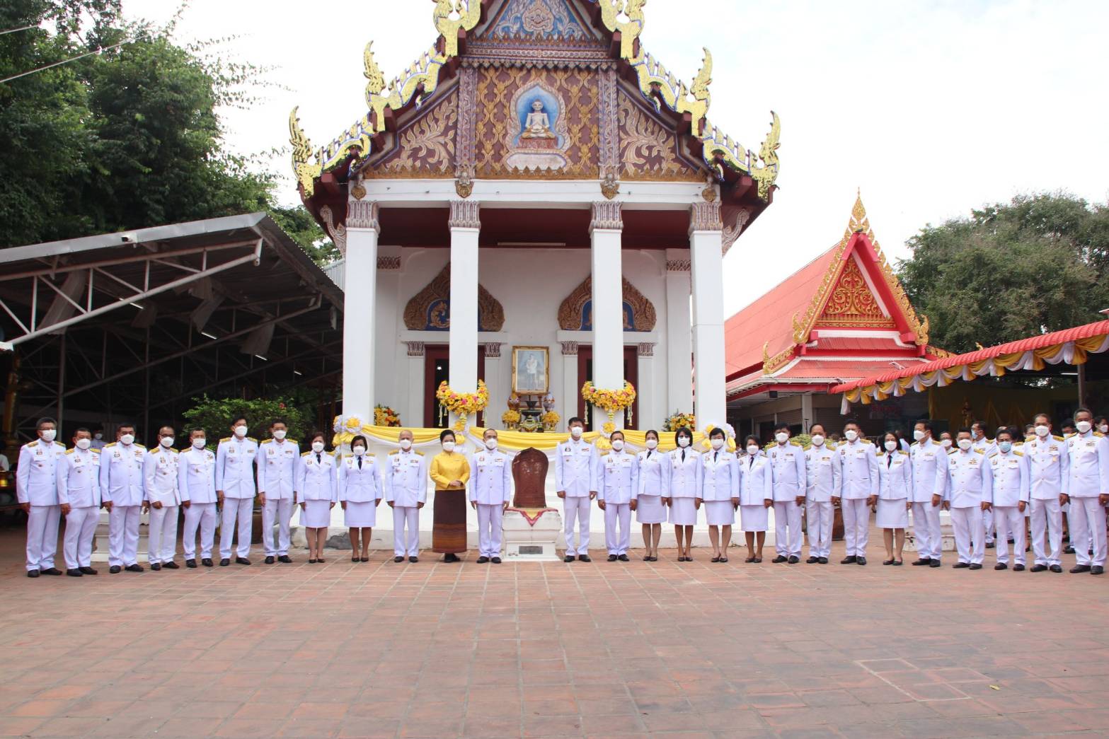 พช.ยโสธร  ร่วมพิธีถวายผ้าพระกฐินพระราชทานกรมการพัฒนาชุมชน ประจำปี 2564 ณ วัดธรรมามูลวรวิหาร อำเภอเมืองชัยนาท จังหวัดชัยนาท ?