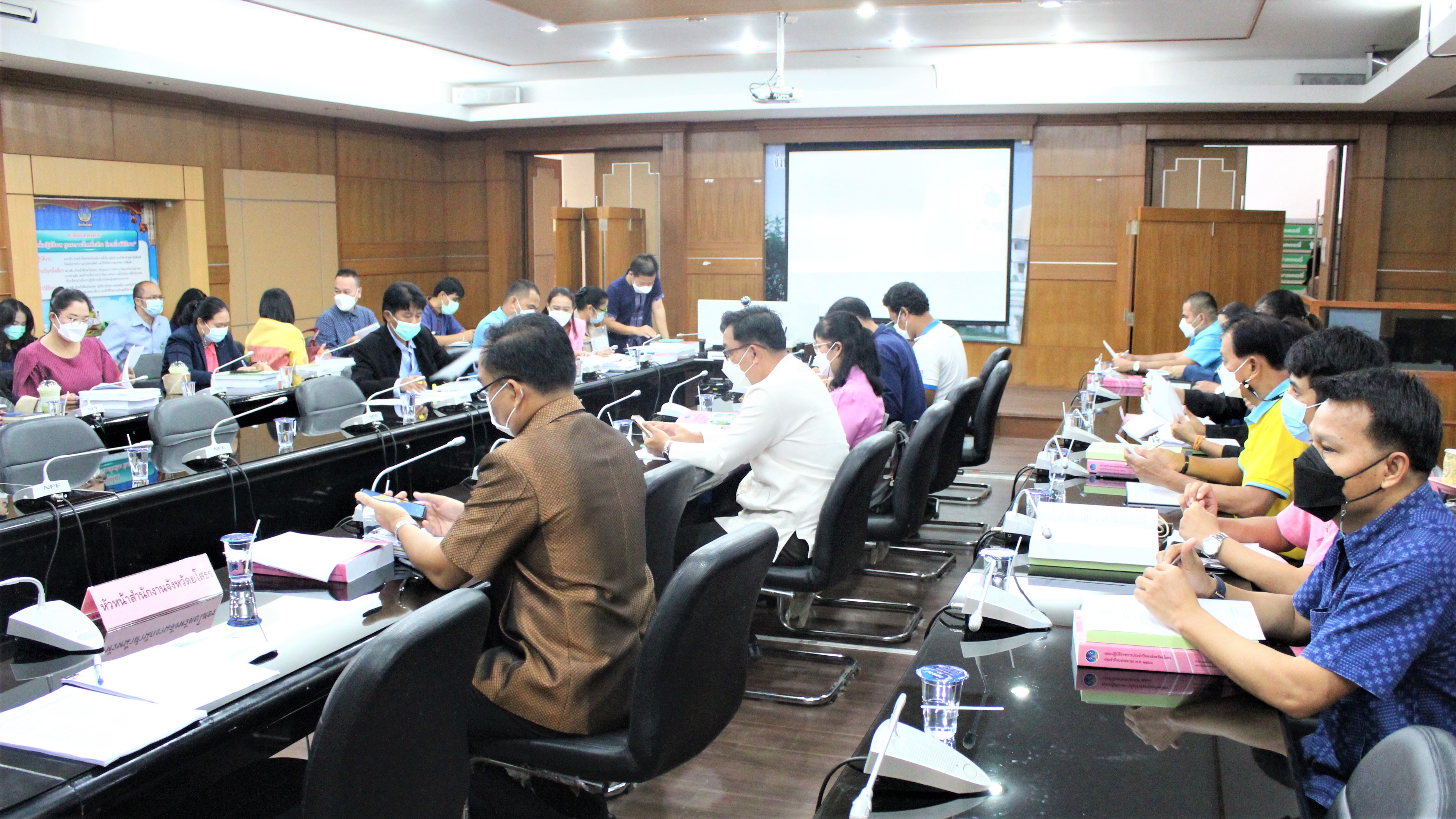 พช.ยโสธร ร่วมประชุมหารือโครงการตามแผนปฎิบัติราชการประจำปีของจังหวัดและกลุ่มจังหวัด  ประจำปีงบประมาณ พ.ศ.2566 ผ่านระบบประชุมทางไกล  Zoom Meeting