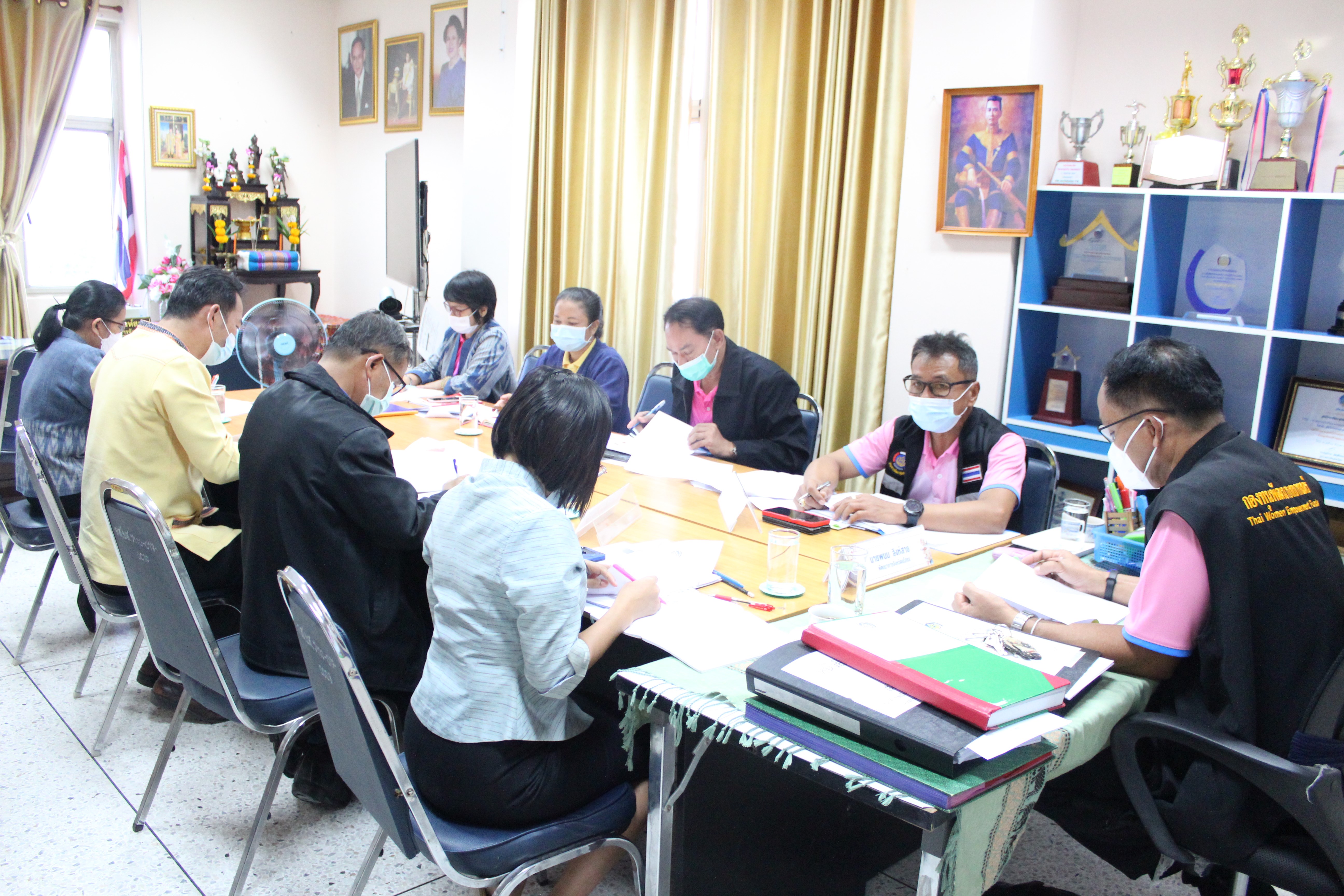 พช.ยโสธร จัดประชุมประสานแผนสำนักงานพัฒนาชุมชนจังหวัดยโสธร ครั้งที่ 11/2564