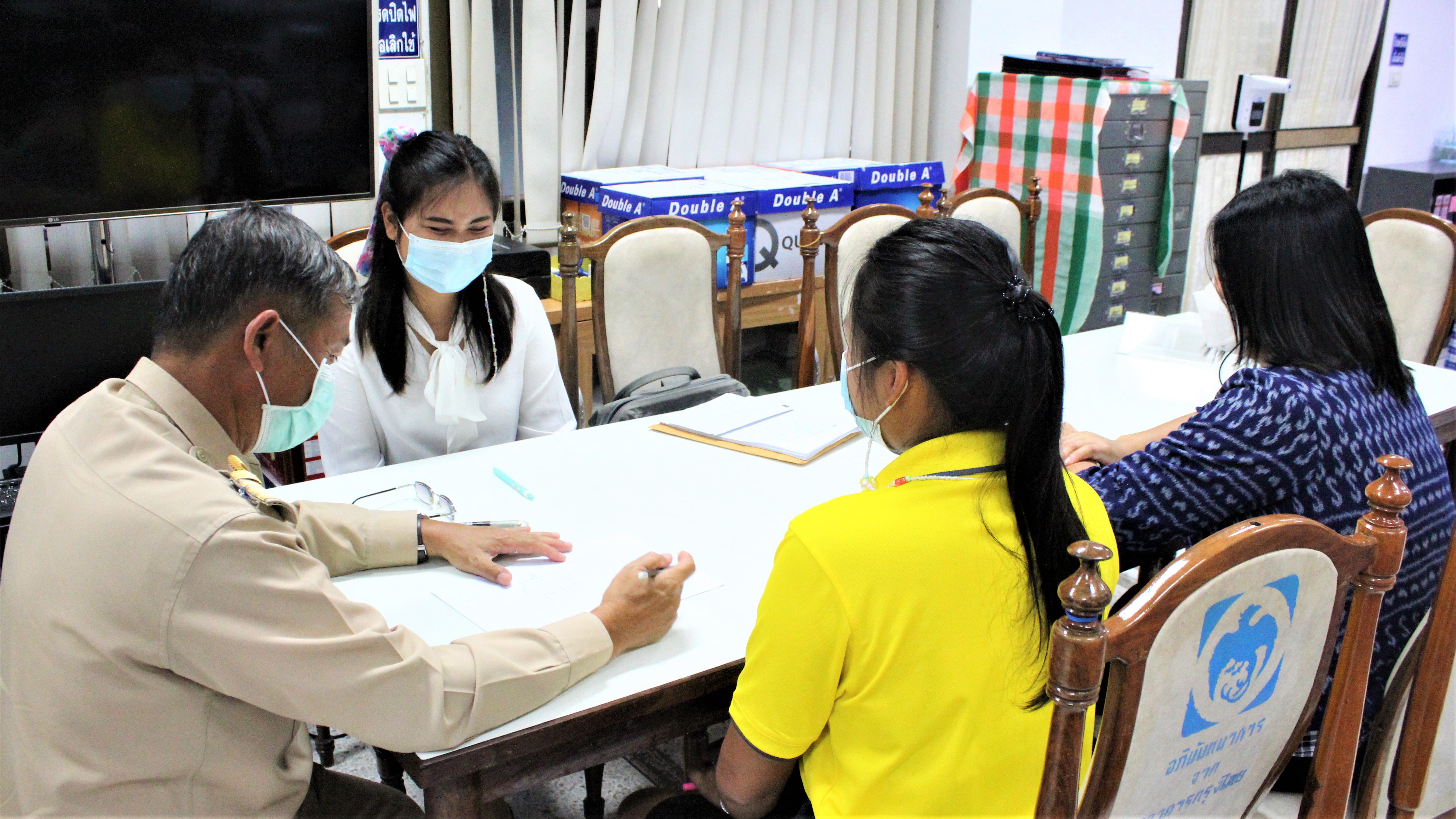 พช.ยโสธร รับรายงานตัวและปฐมนิเทศนักการตลาดรุ่นใหม่ ประจำปีงบประมาณ พ.ศ. 2565 สังกัดกรมการพัฒนาชุมชน ????