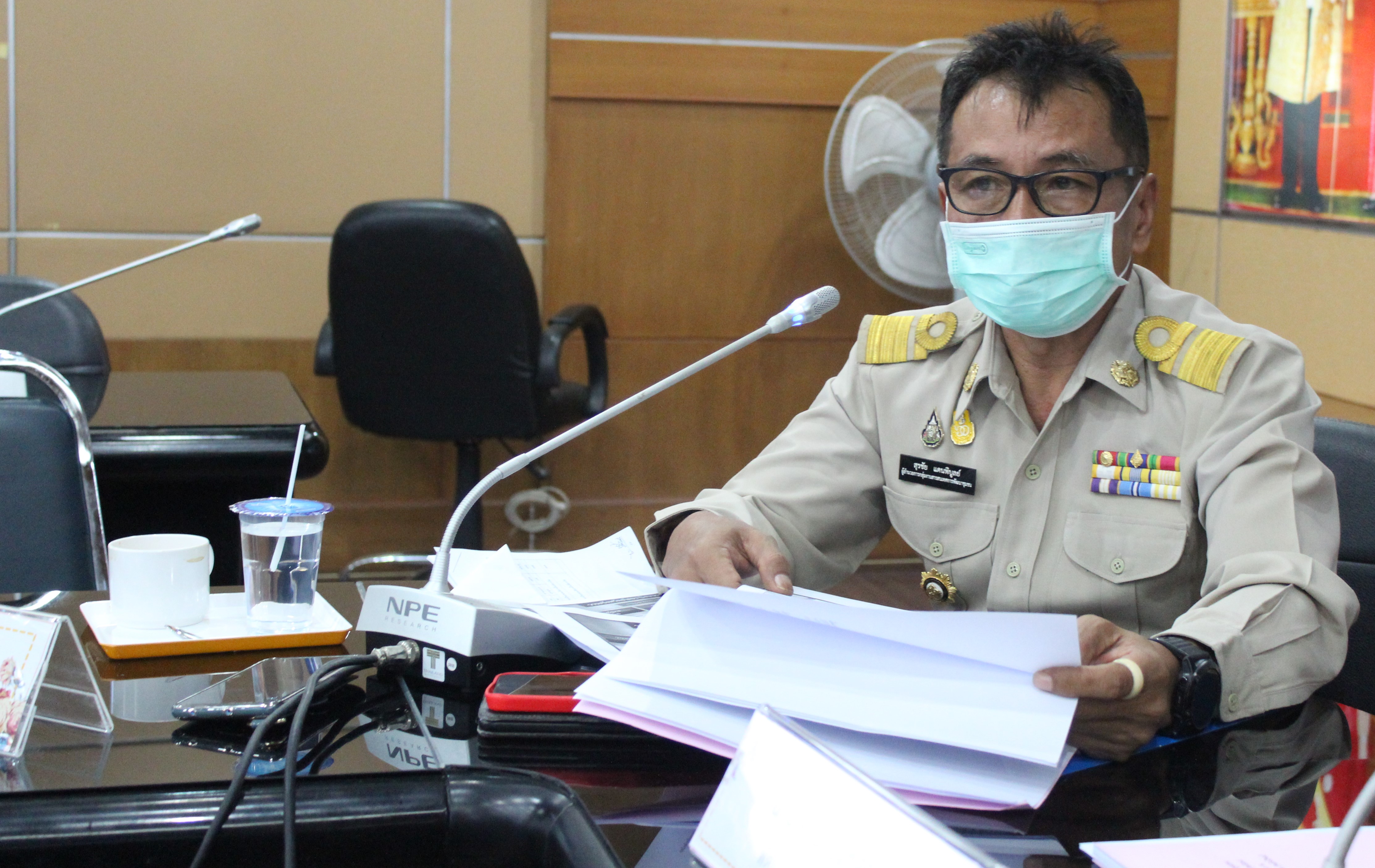 พช.ยโสธร  ประชุมผู้บริหารและเจ้าหน้าที่พัฒนาชุมชน  สังกัดสำนักงานพัฒนาชุมชน จังหวัดยโสธร ครั้งที่ 10/2564 ??