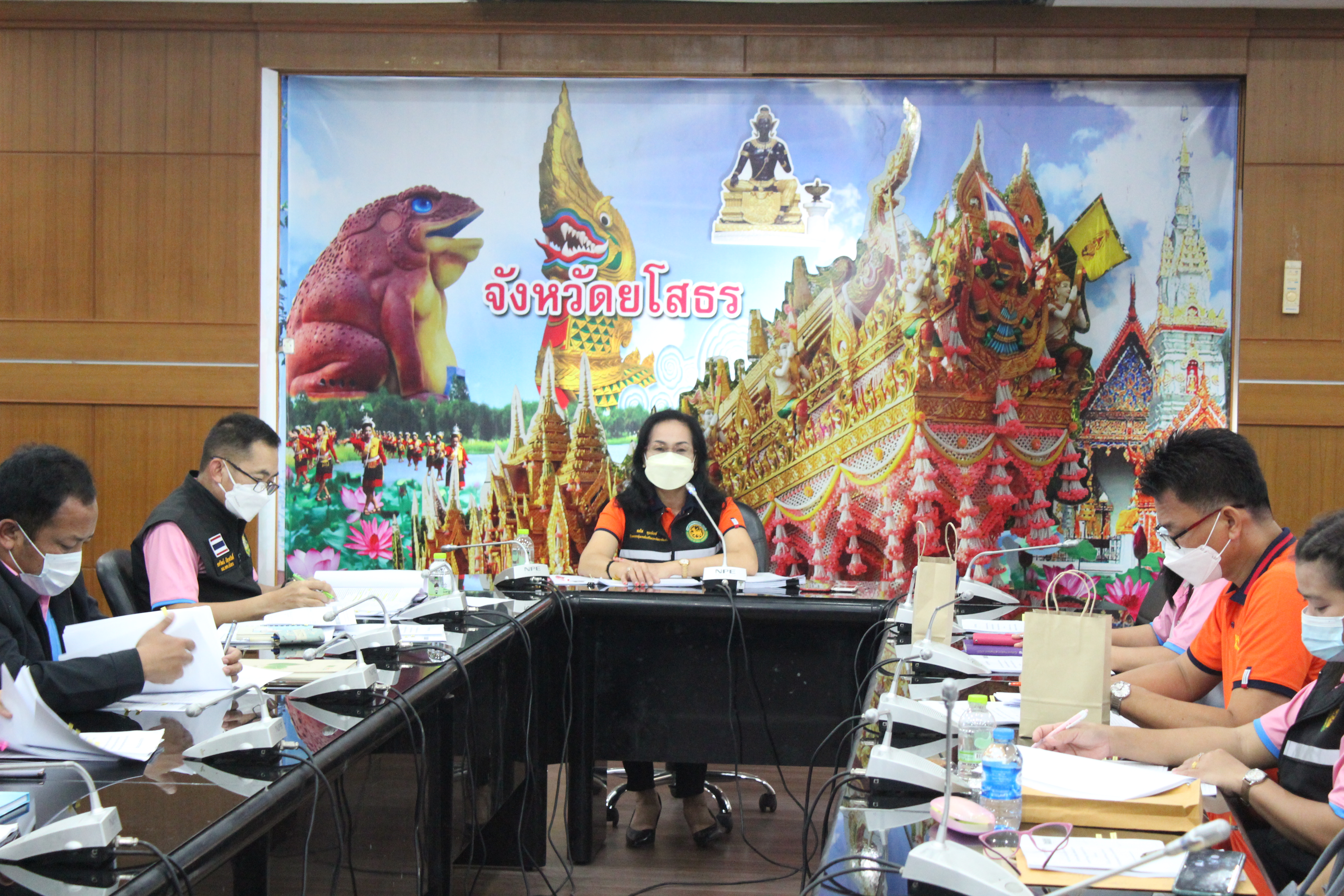 พช.ยโสธร ร่วมประชุมคณะทำงานขับเคลื่อนและสนับสนุนการดำเนินงานตามกรอบการใช้ประโยชน์และคณะทำงานขับเคลื่อนและสนับสนุนฐานทรัพยกรท้องถิ่น  ?