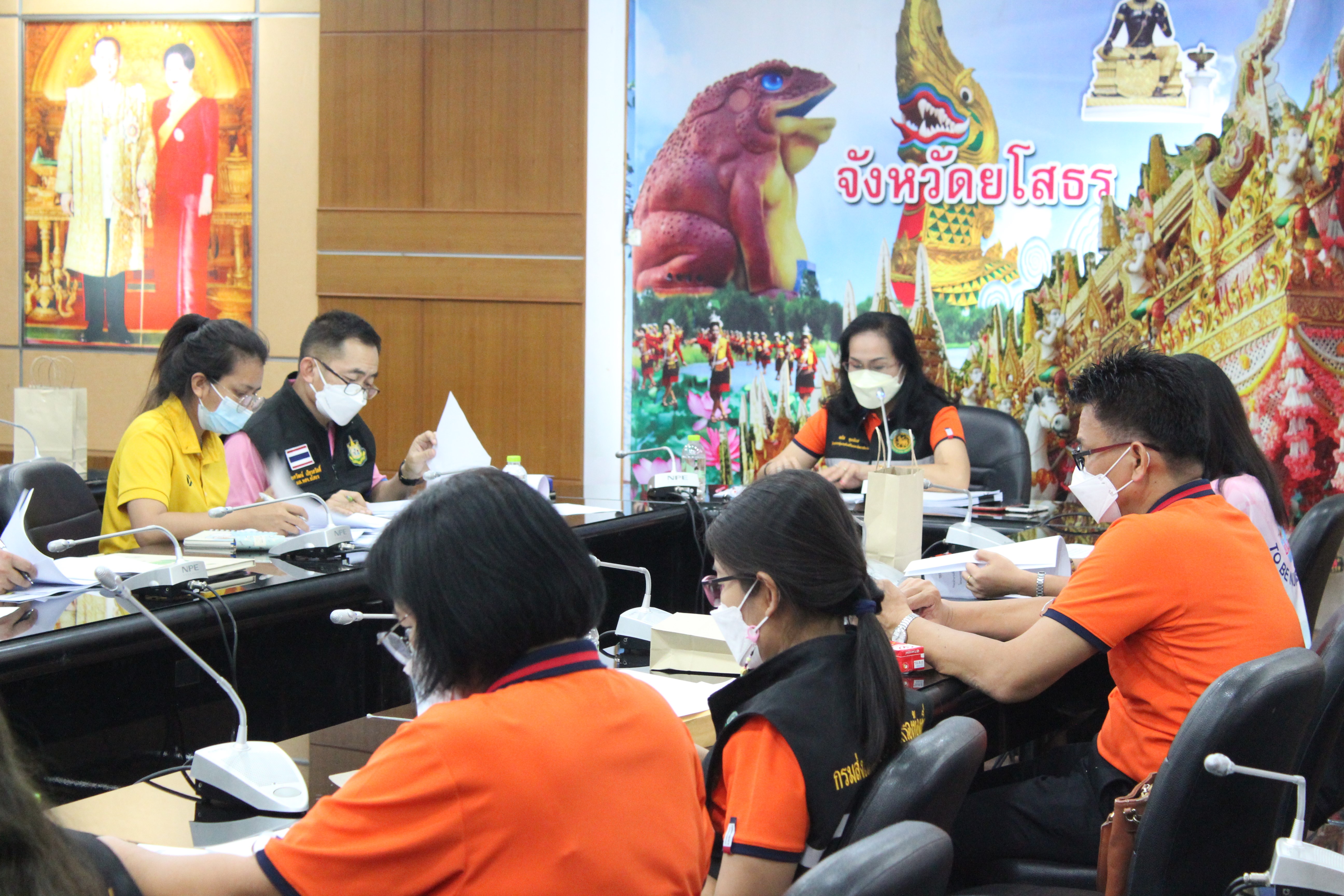 พช.ยโสธร ร่วมประชุมคณะทำงานขับเคลื่อนและสนับสนุนการดำเนินงานตามกรอบการใช้ประโยชน์และคณะทำงานขับเคลื่อนและสนับสนุนฐานทรัพยกรท้องถิ่น  ?