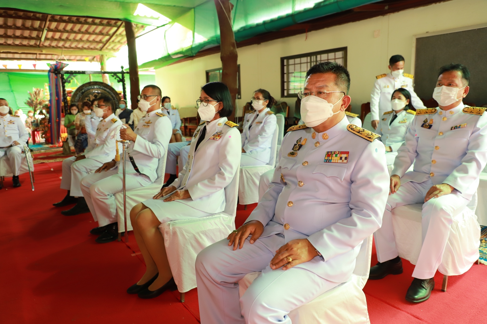 พช.ยโสธร ร่วมพิธีถวายผ้าพระกฐินพระราชทาน ประจำปี 2564 ม.ร.ว.มาลินี จักรพันธุ์ ถวายผ้าพระกฐินพระราชทาน ณ วัดบูรพา ตำบลทุ่งแต้ อำเภอเมืองยโสธร จังหวัดยโสธร ?