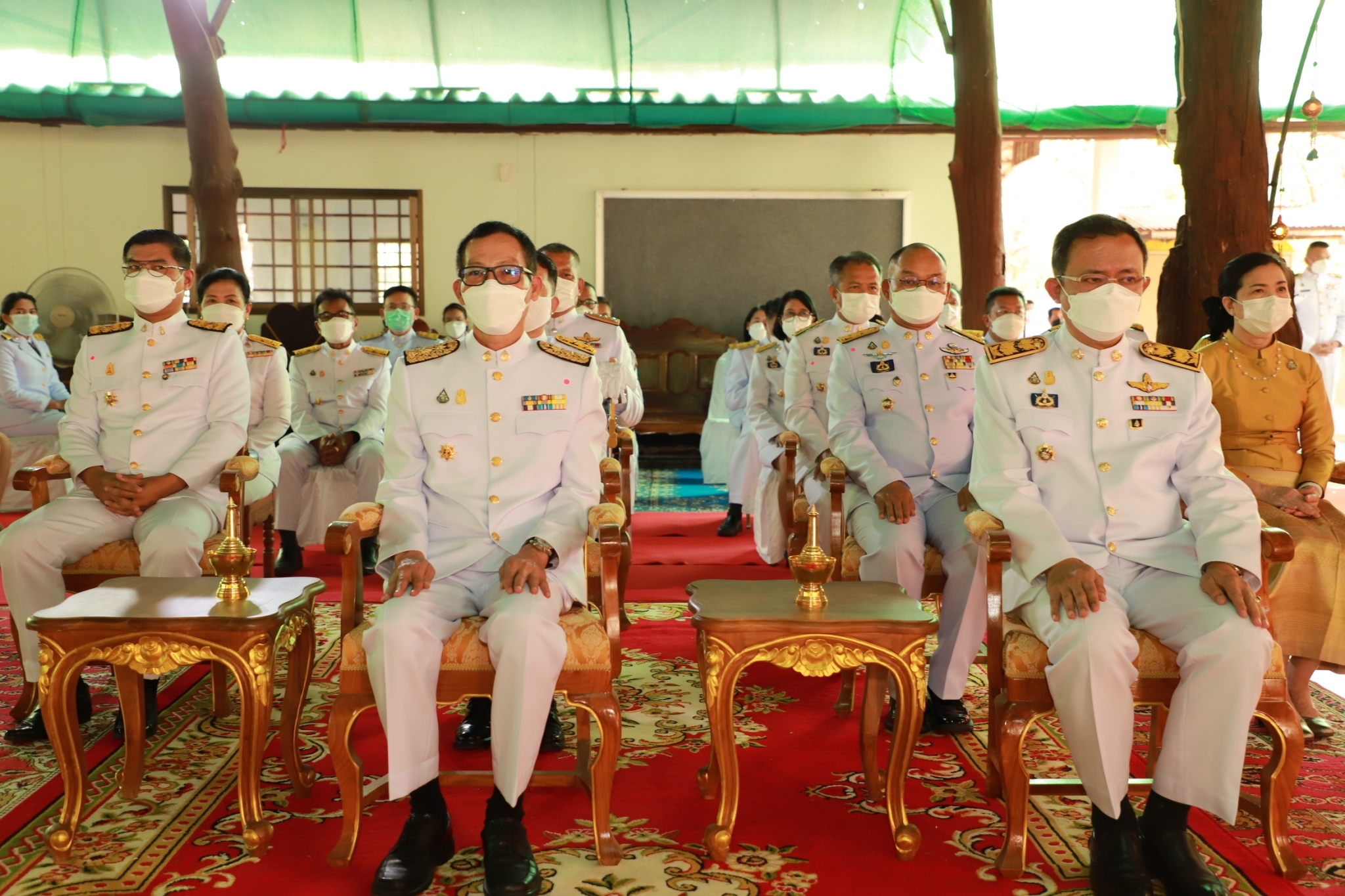 พช.ยโสธร ร่วมพิธีถวายผ้าพระกฐินพระราชทาน ประจำปี 2564 ม.ร.ว.มาลินี จักรพันธุ์ ถวายผ้าพระกฐินพระราชทาน ณ วัดบูรพา ตำบลทุ่งแต้ อำเภอเมืองยโสธร จังหวัดยโสธร ?