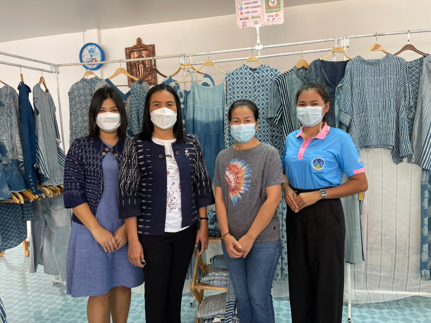 พช.ยโสธร นักการตลาดรุ่นใหม่ลงพื้นที่กลุ่มผู้ผลิตผู้ประกอบการ OTOP อำเภอป่าติ้ว?‍???‍?