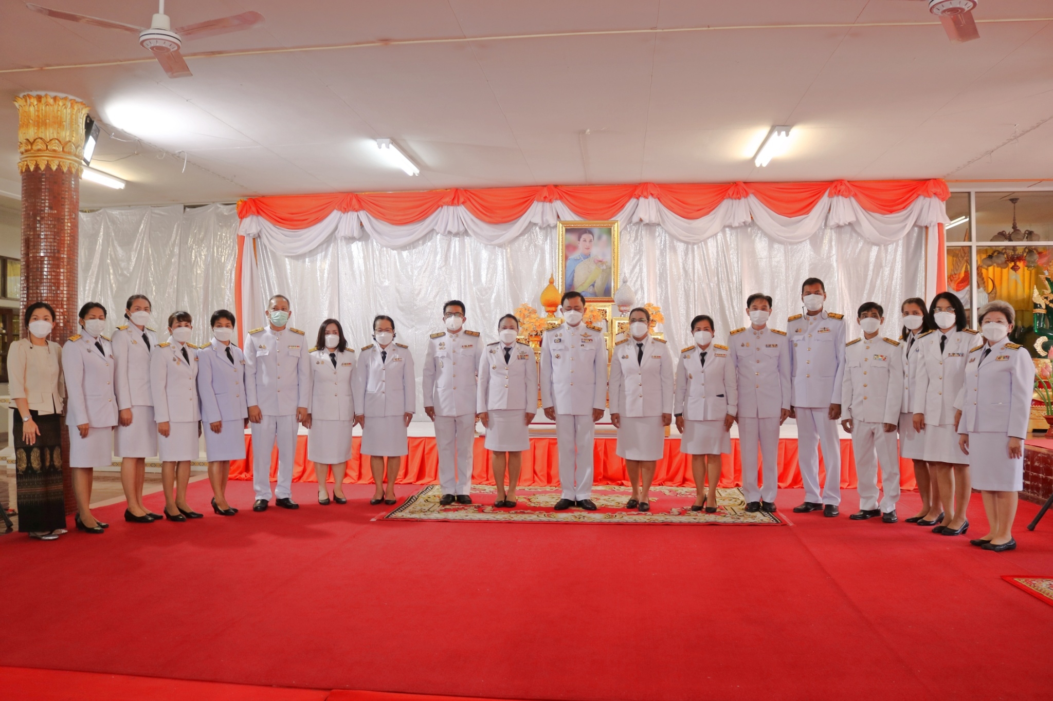 พช.ยโสธร ร่วมพิธีเจริญพระพุทธมนต์เฉลิมพระเกียรติและถวายพระราชกุศล สมเด็จพระเจ้าลูกเธอ เจ้าฟ้าพัชรกิติยาภา นเรนทิราเทพยวดี กรมหลวงราชสาริณีสิริพัชร  มหาวัชรราชธิดา  เนื่องในโอกาสวันคล้ายวันประสูติ 7 ธันวาคม 2564  ?