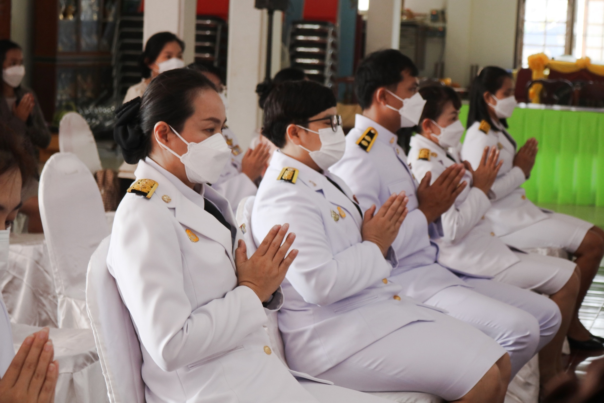 พช.ยโสธร ร่วมพิธีเจริญพระพุทธมนต์เฉลิมพระเกียรติและถวายพระราชกุศล สมเด็จพระเจ้าลูกเธอ เจ้าฟ้าพัชรกิติยาภา นเรนทิราเทพยวดี กรมหลวงราชสาริณีสิริพัชร  มหาวัชรราชธิดา  เนื่องในโอกาสวันคล้ายวันประสูติ 7 ธันวาคม 2564  ?