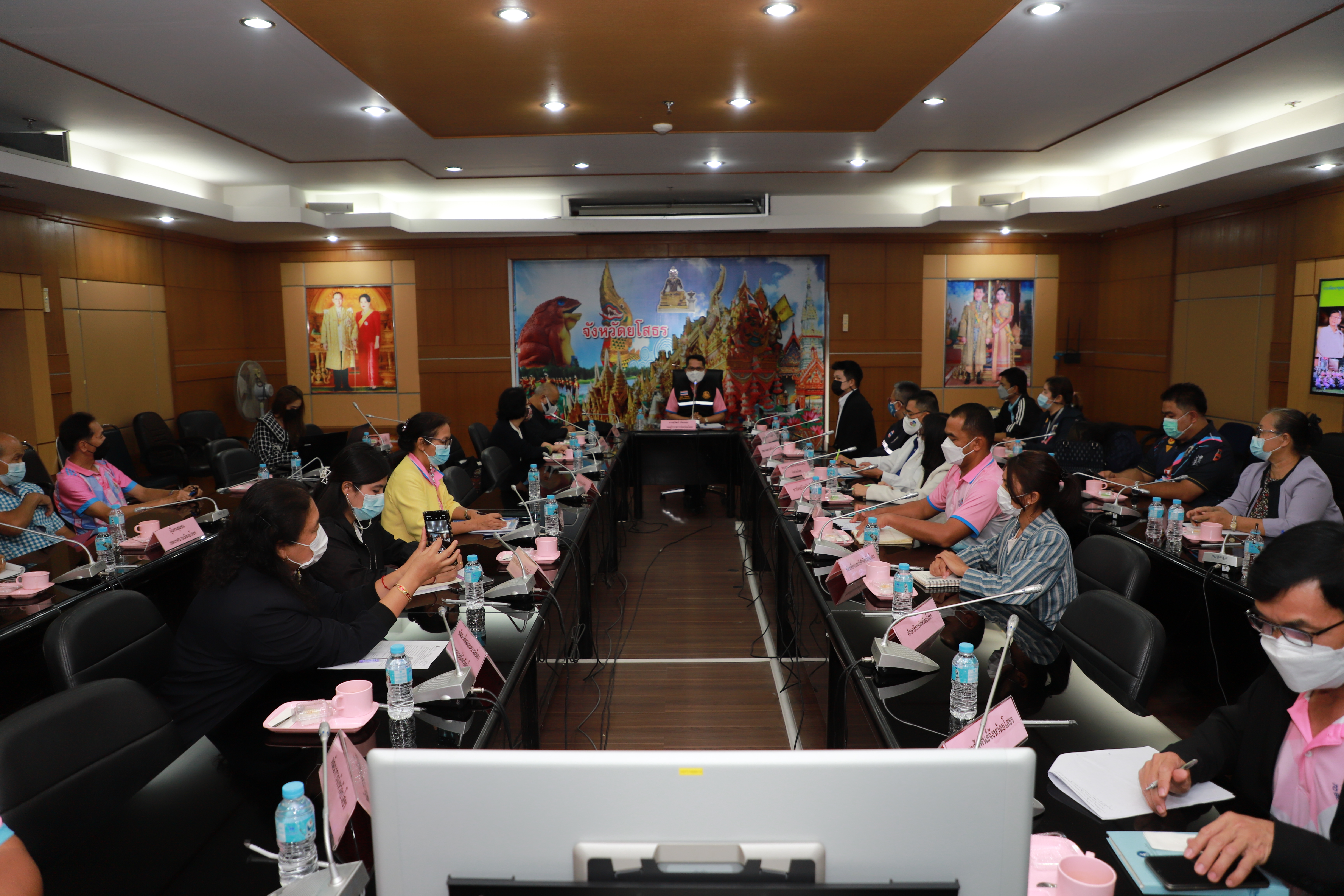 พช.ยโสธร ร่วมประชุมโครงการการพัฒนาทุนทางวัฒนธรรมชุมชนผ่านกลไกองค์กรปกครองส่วนท้องถิ่นและประชาสังคมเพื่อเพิ่มศักยภาพและพัฒนาเศรษฐกิจชุมชนในพื้นที่ บริบทการพัฒนาย่านพหุวัฒนธรรมด้วยทุนทางวัฒนธรรมชุมชนเมือง อำเภอเมืองยโสธร ?⛪⛪