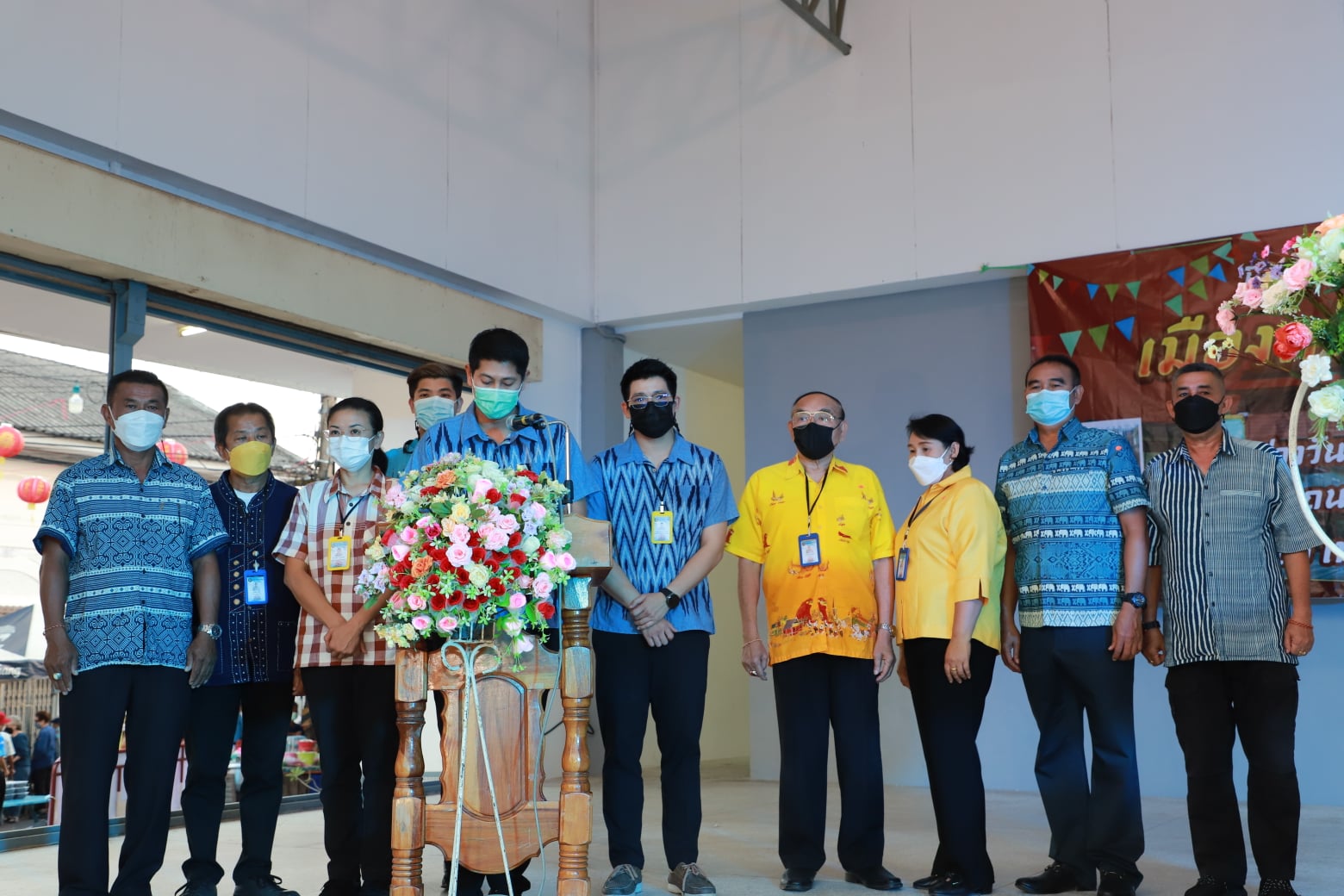 พช.ยโสธร ร่วมงานโครงการนันทนาการส่งเสริมการท่องเที่ยวเมืองเก่าบ้านสิงห์ท่า    ?