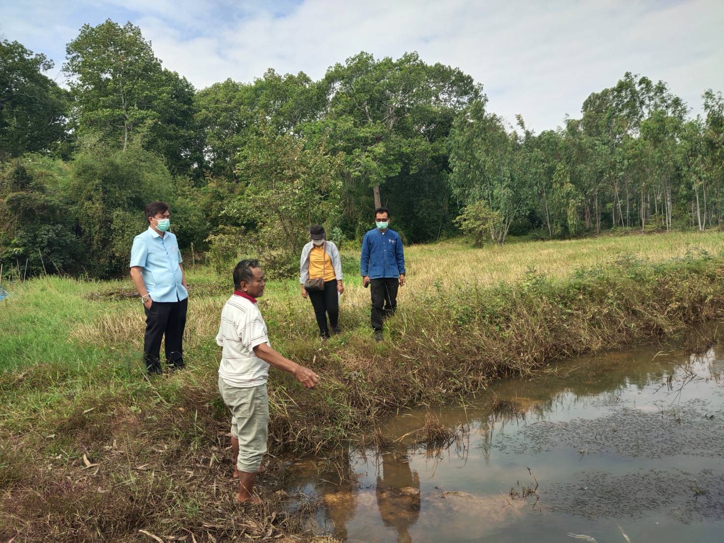 พช.ยโสธร  ลงพื้นที่เตรียมความพร้อม โครงการพัฒนาพื้นที่ต้นแบบการพัฒนาคุณภาพชีวิตตามหลักทฤษฏีใหม่ประยุกต์สู่ “โคก หนอง นา โมเดล” ในการตรวจราชการของรองอธิบดีกรมการพัฒนาชุมชน?