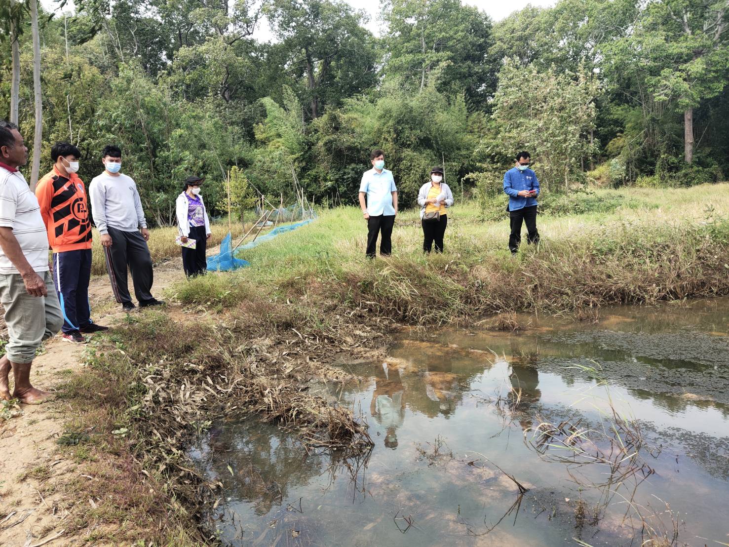 พช.ยโสธร  ลงพื้นที่เตรียมความพร้อม โครงการพัฒนาพื้นที่ต้นแบบการพัฒนาคุณภาพชีวิตตามหลักทฤษฏีใหม่ประยุกต์สู่ “โคก หนอง นา โมเดล” ในการตรวจราชการของรองอธิบดีกรมการพัฒนาชุมชน?