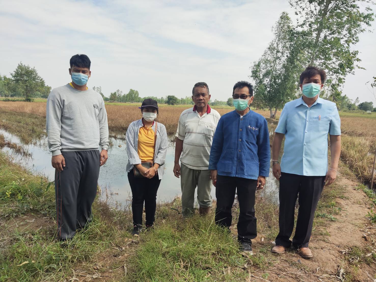 พช.ยโสธร ลงพื้นที่ติดตามสนับสนุนโครงการพัฒนาพื้นที่ต้นแบบการพัฒนาคุณภาพชีวิตตามหลักทฤษฎีใหม่ประยุกต์สู่ “โคก หนอง นา โมเดล.” ในพื้นที่แปลงน้ำท่วม อำเภอค้อวัง และ อำเภอเมืองยโสธร ? ?