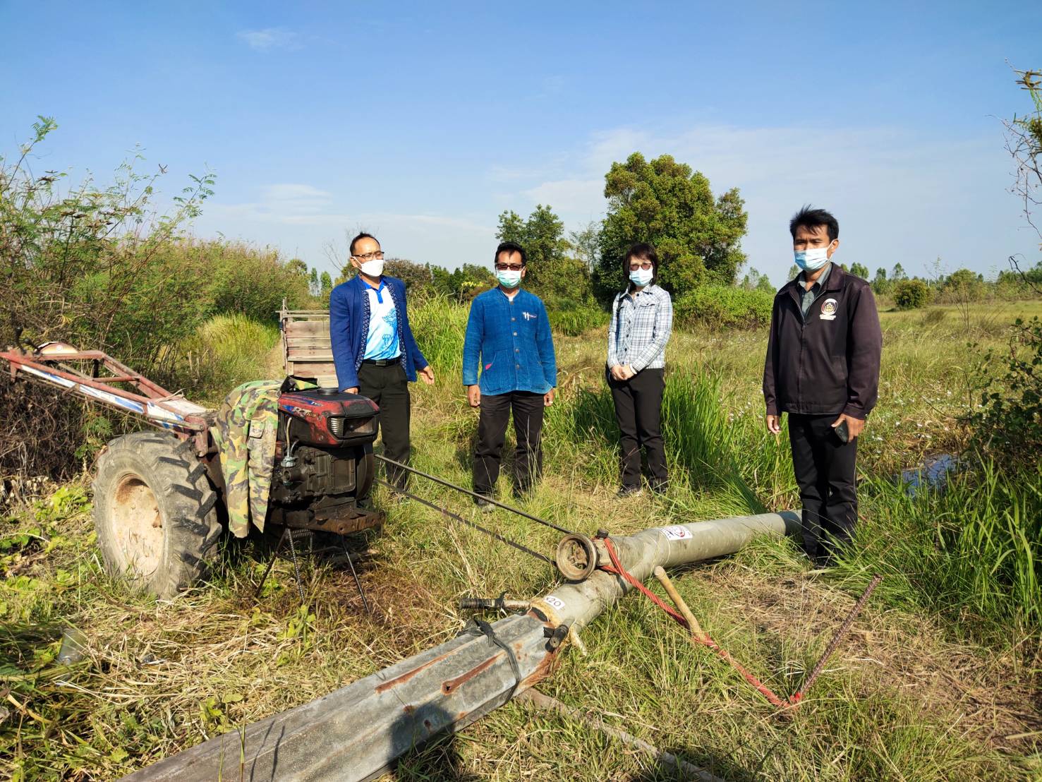 พช.ยโสธร ลงพื้นที่ติดตามสนับสนุนโครงการพัฒนาพื้นที่ต้นแบบการพัฒนาคุณภาพชีวิตตามหลักทฤษฎีใหม่ประยุกต์สู่ “โคก หนอง นา โมเดล.” ในพื้นที่แปลงน้ำท่วม อำเภอค้อวัง และ อำเภอเมืองยโสธร ? ?