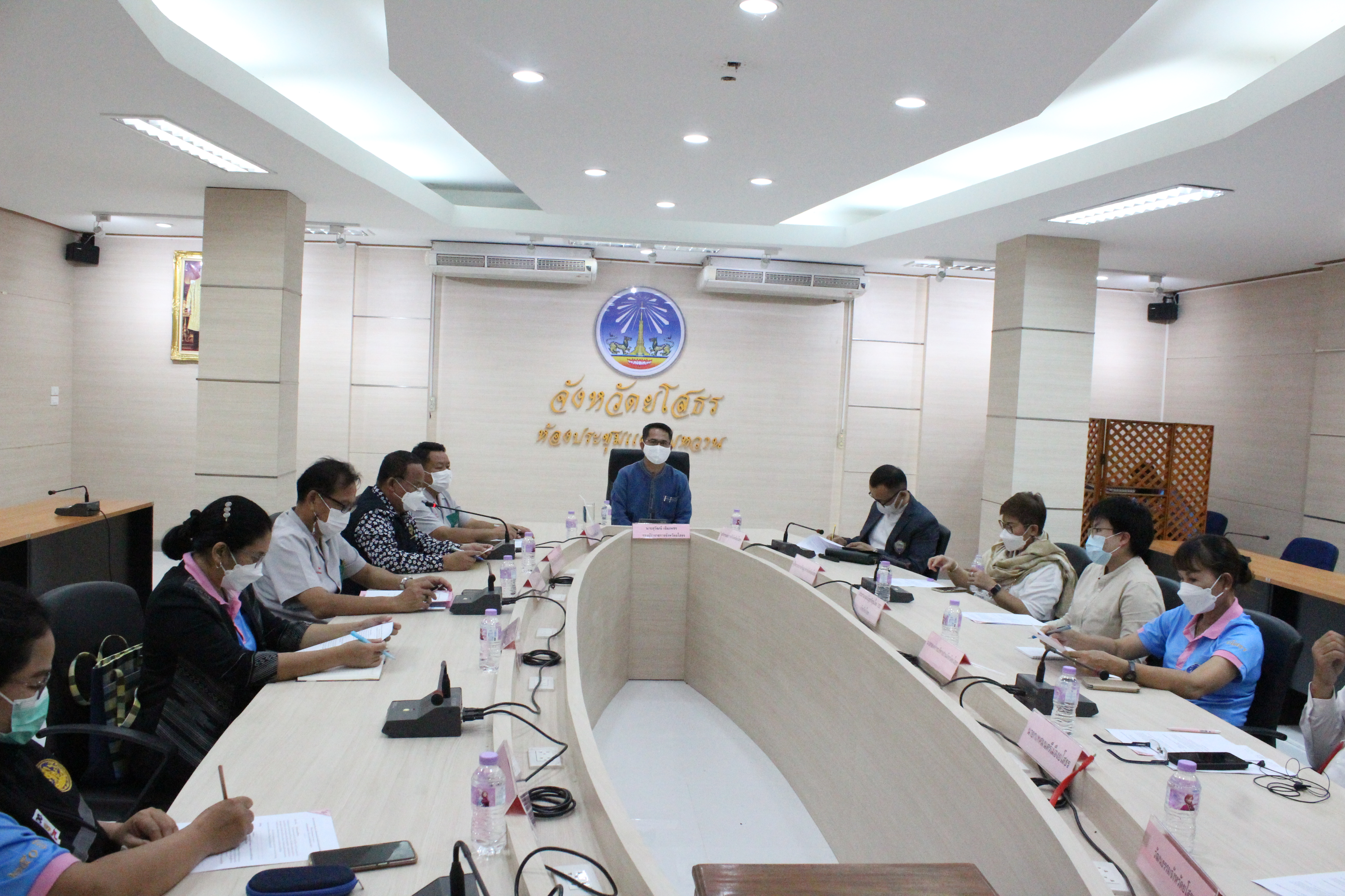 พช.ยโสธร ร่วมประชุมการจัดกิจกรรมส่งเสริมการท่องเที่ยววิมานพญาแถนจังหวัดยโสธร   ?