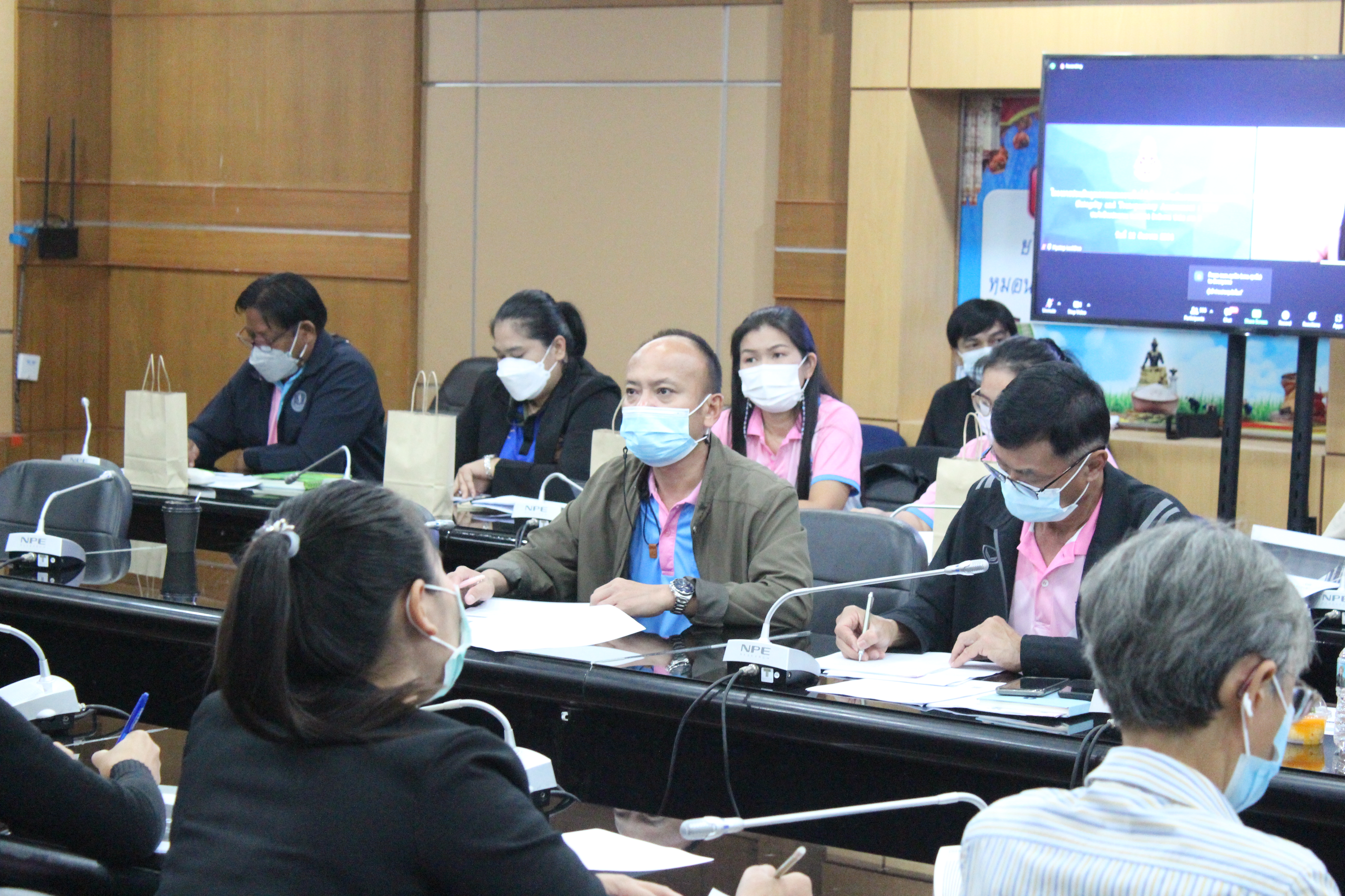 พช.ยโสธร ร่วมรับฟังการประเมินคุณธรรมและความโปร่งใสในการดำเนินงานของหน่วยงานภาครัฐ (Integrity and Teansparency Assessment : ITA ) ประจำปีงบประมาณ พ.ศ.2565  ?