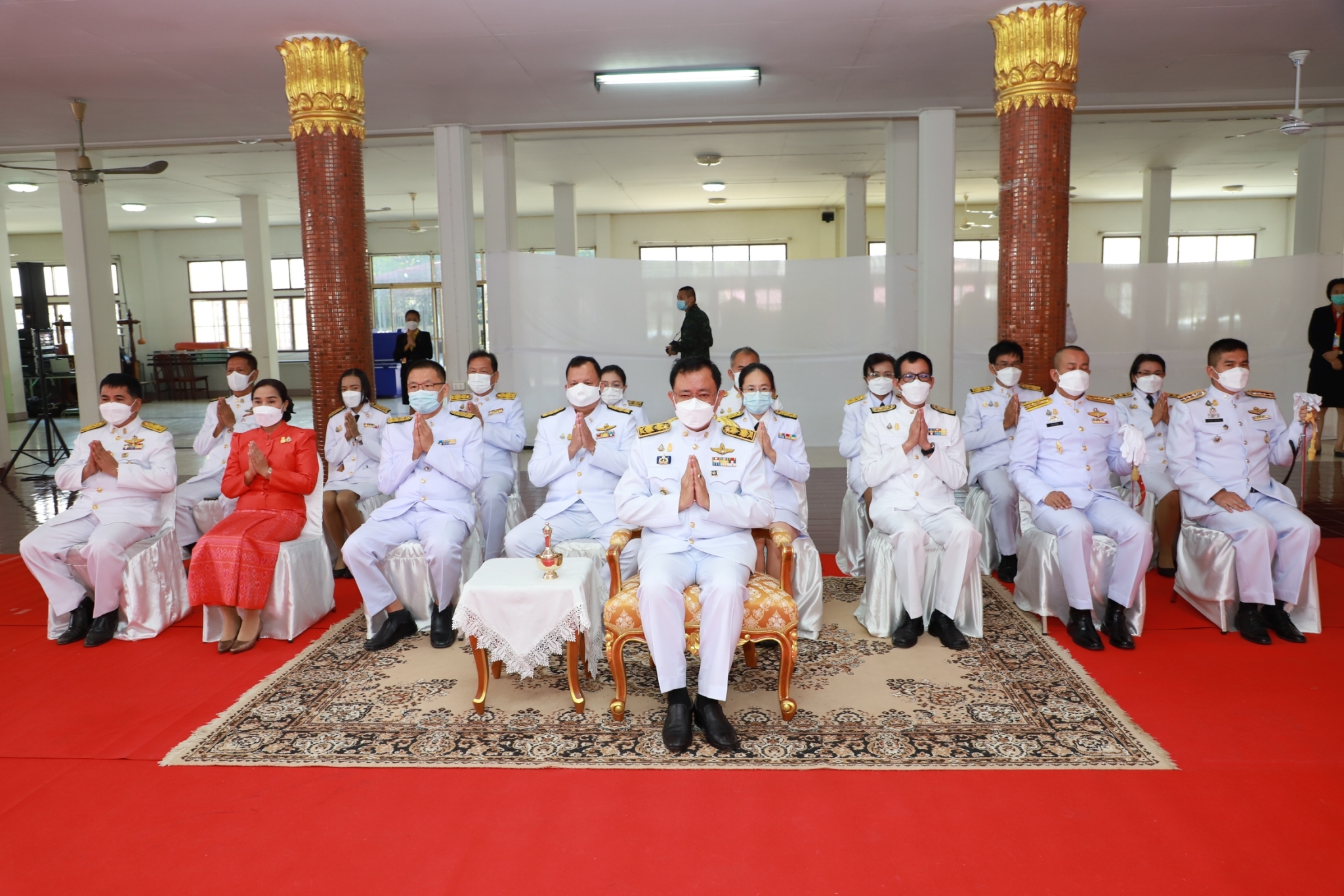 พช.ยโสธร ร่วมพิธีเจริญพระพุทธมนต์เฉลิมพระเกียรติและถวายพระราชกุศล สมเด็จพระเจ้าลูกเธอ เจ้าฟ้าพัชรกิติยาภา นเรนทิราเทพยวดี กรมหลวงราชสาริณีสิริพัชร  มหาวัชรราชธิดา  เนื่องในโอกาสวันคล้ายวันประสูติ 7 ธันวาคม 2564  ?