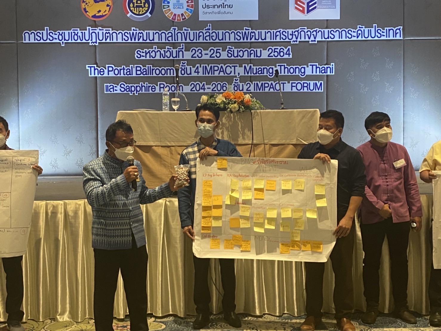 พช.ยโสธรและประชารัฐรักสามัคคียโสธร ร่วมประชุมเชิงปฏิบัติการพัฒนากลไกขับเคลื่อนการพัฒนาเศรษฐกิจฐานรากระดับประเทศที่เมืองทองธานี?