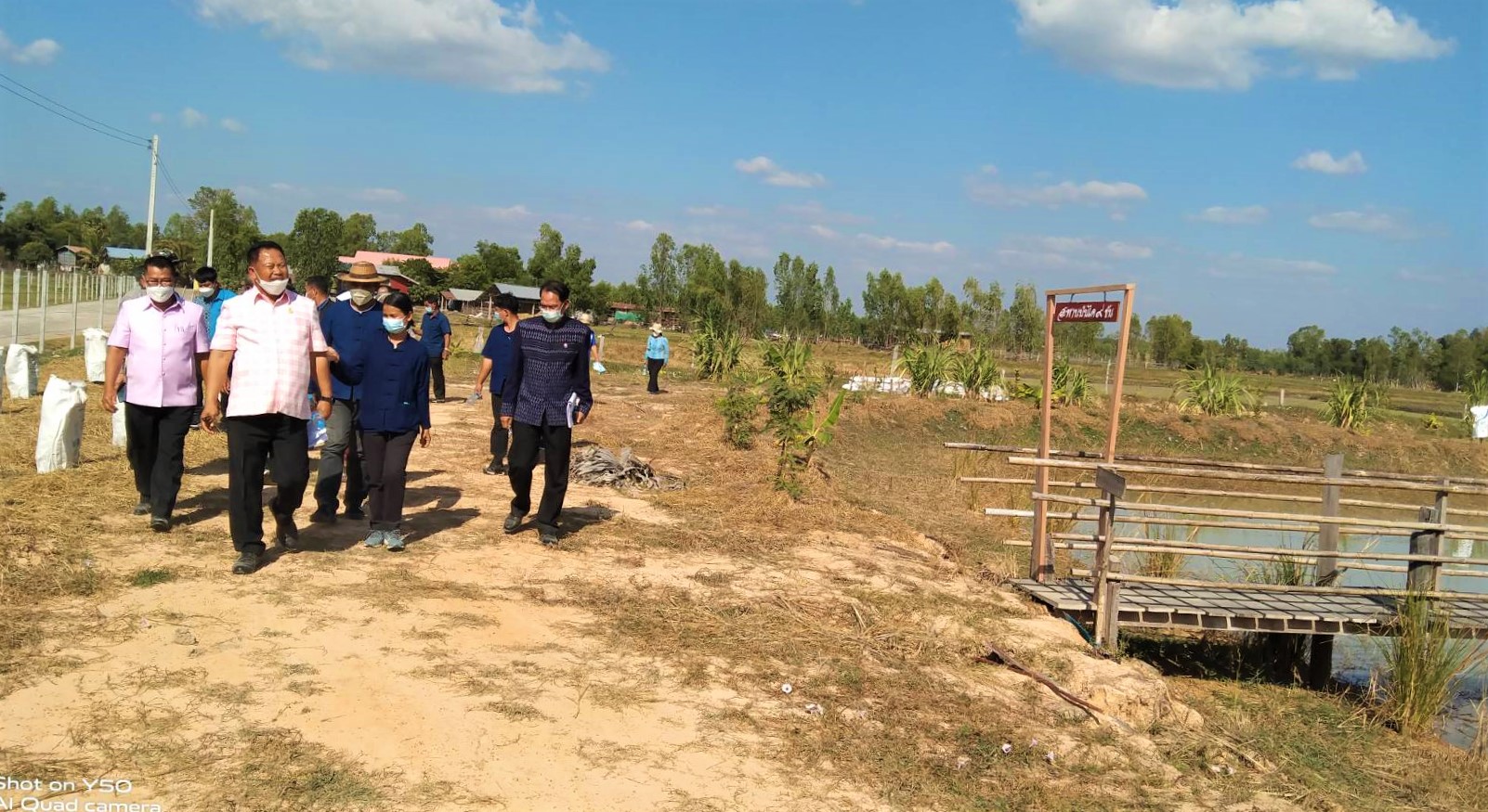 พช.ยโสธร ผู้ตรวจราชการกระทรวงมหาดไทย พร้อมทีมลงพื้นที่เยี่ยม แปลง “โคก หนอง นา โมเดล” อ.มหาชนะชัย จ.ยโสธร ?