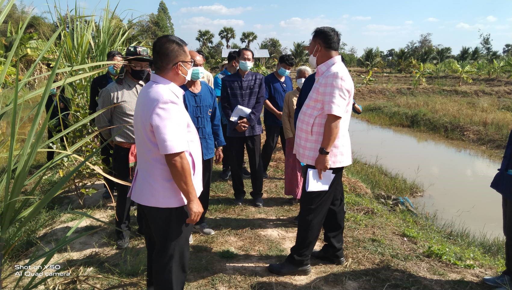 พช.ยโสธร ผู้ตรวจราชการกระทรวงมหาดไทย พร้อมทีมลงพื้นที่เยี่ยม แปลง “โคก หนอง นา โมเดล” อ.มหาชนะชัย จ.ยโสธร ?