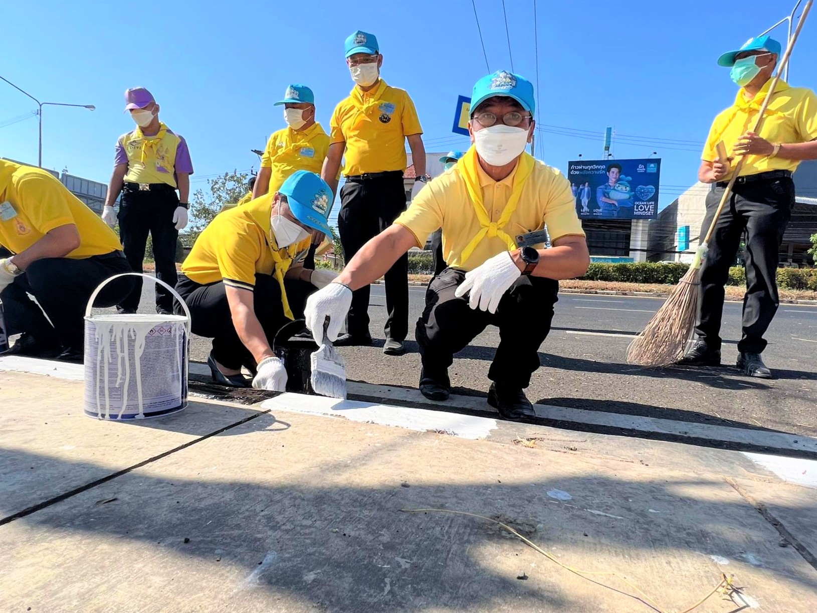 พช.ยโสธร ร่วมกิจกรรมจิตอาสาพัฒนา ดูแล บำรุง รักษาถนนโครงการ “1 จังหวัด 1 ถนนเฉลิมพระเกียรติ” เนื่องในโอกาสวันสมเด็จพระนเรศวรมหาราช  ?