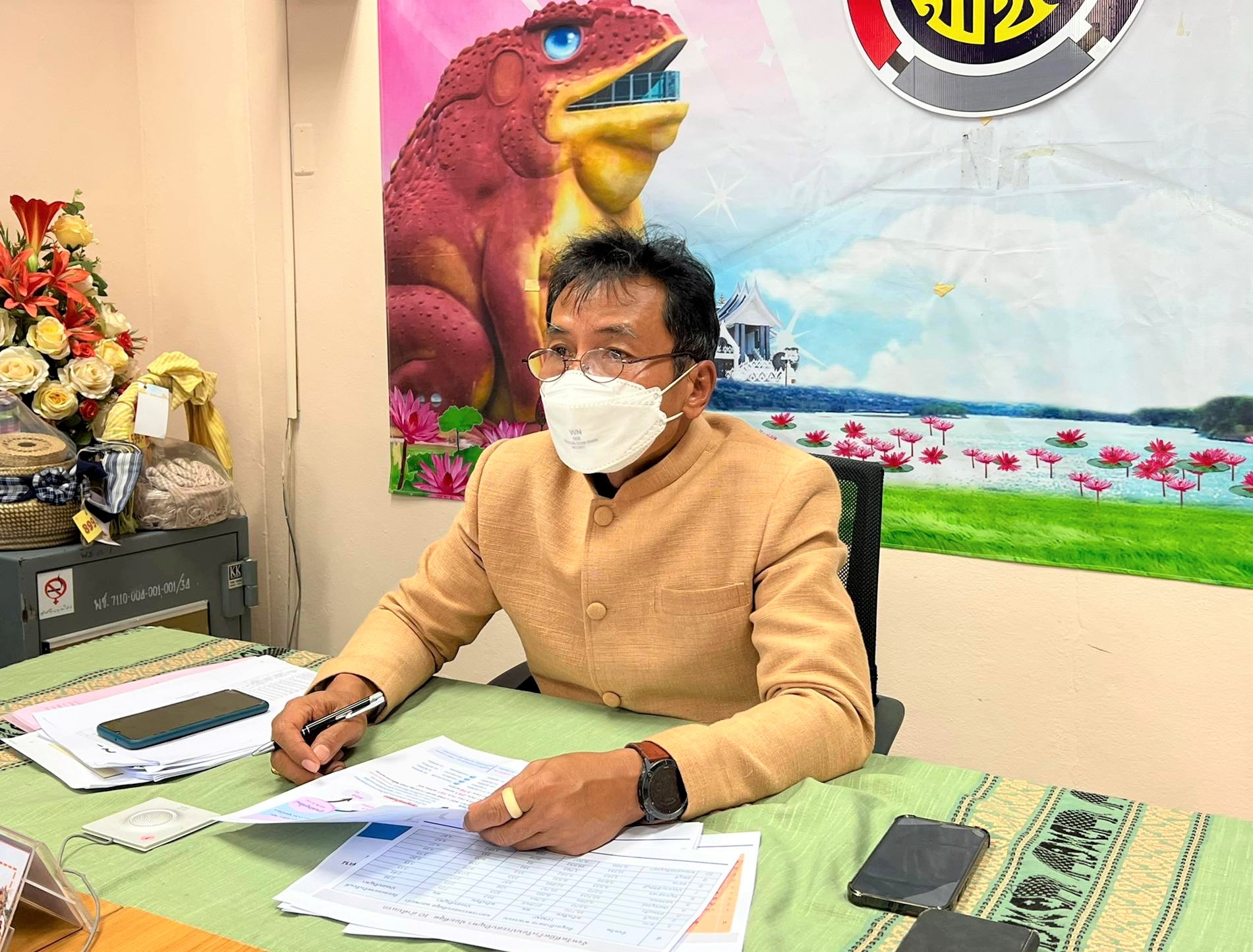 พช.ยโสธร ร่วมประชุม ติดตามผลการตรวจสอบข้อมูลครัวเรือนภายใต้การขับเคลื่อนการดำเนินงานขจัดความยากจนและพัฒนาคนทุกช่วงวัยอย่างยั่งยืนตามหลักปรัชญาของเศรษฐกิจพอเพียง