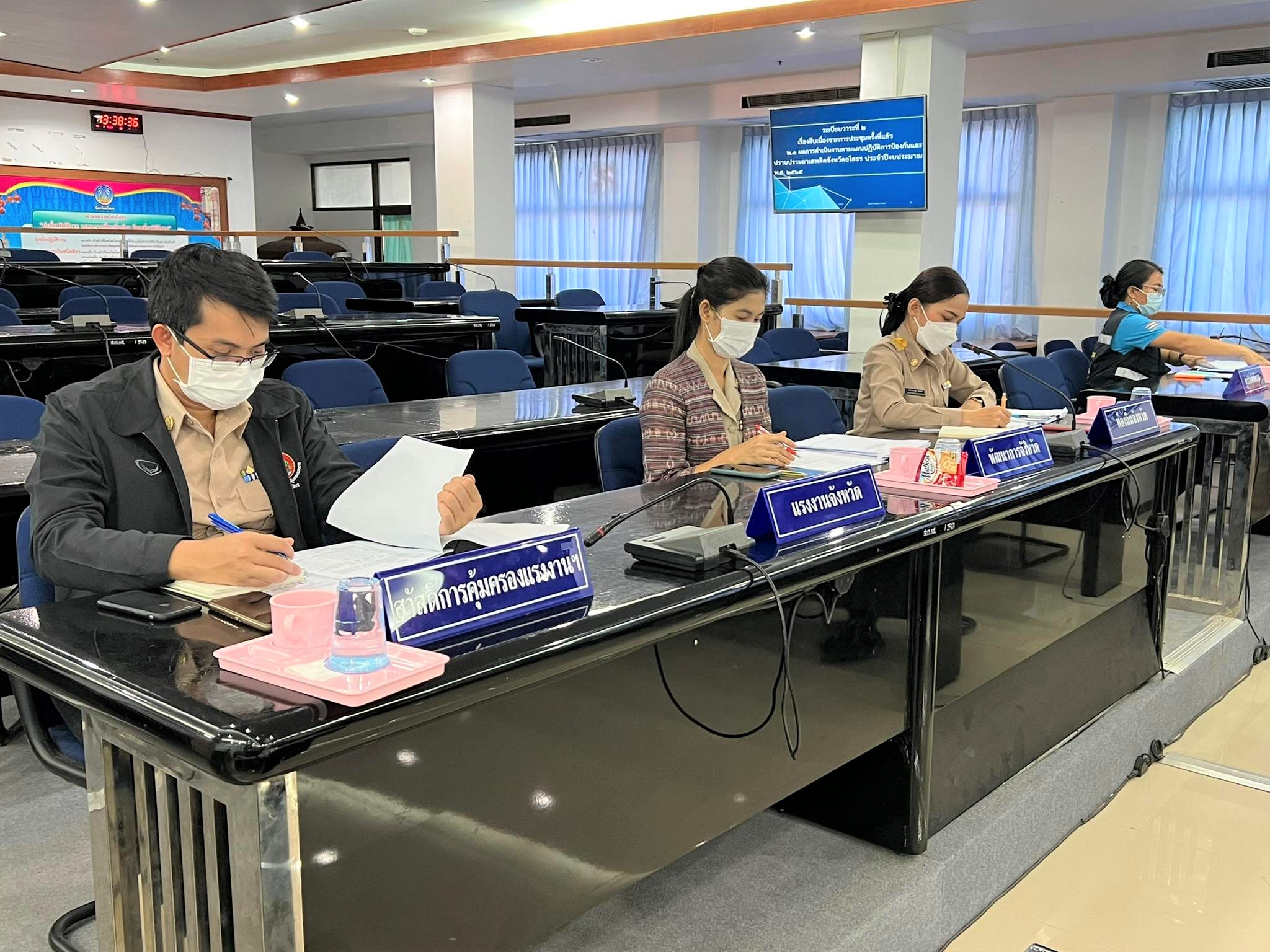 พช.ยโสธร ร่วมประชุมคณะทำงานโต๊ะข่าวเพื่อเฝ้าระวังยาเสพติดระดับพื้นที่จังหวัดยโสธร ครั้งที่ 1/2565 ? 