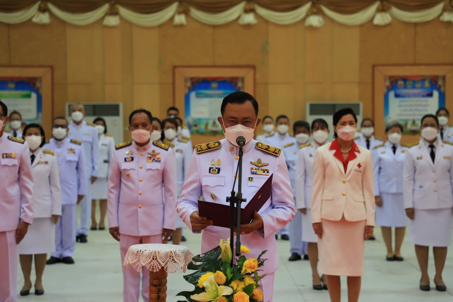 พช.ยโสธร ร่วมพิธีถวายราชสักการะสมเด็จพระนเรศวร มหาราช และวันยุทธหัตถี  ?