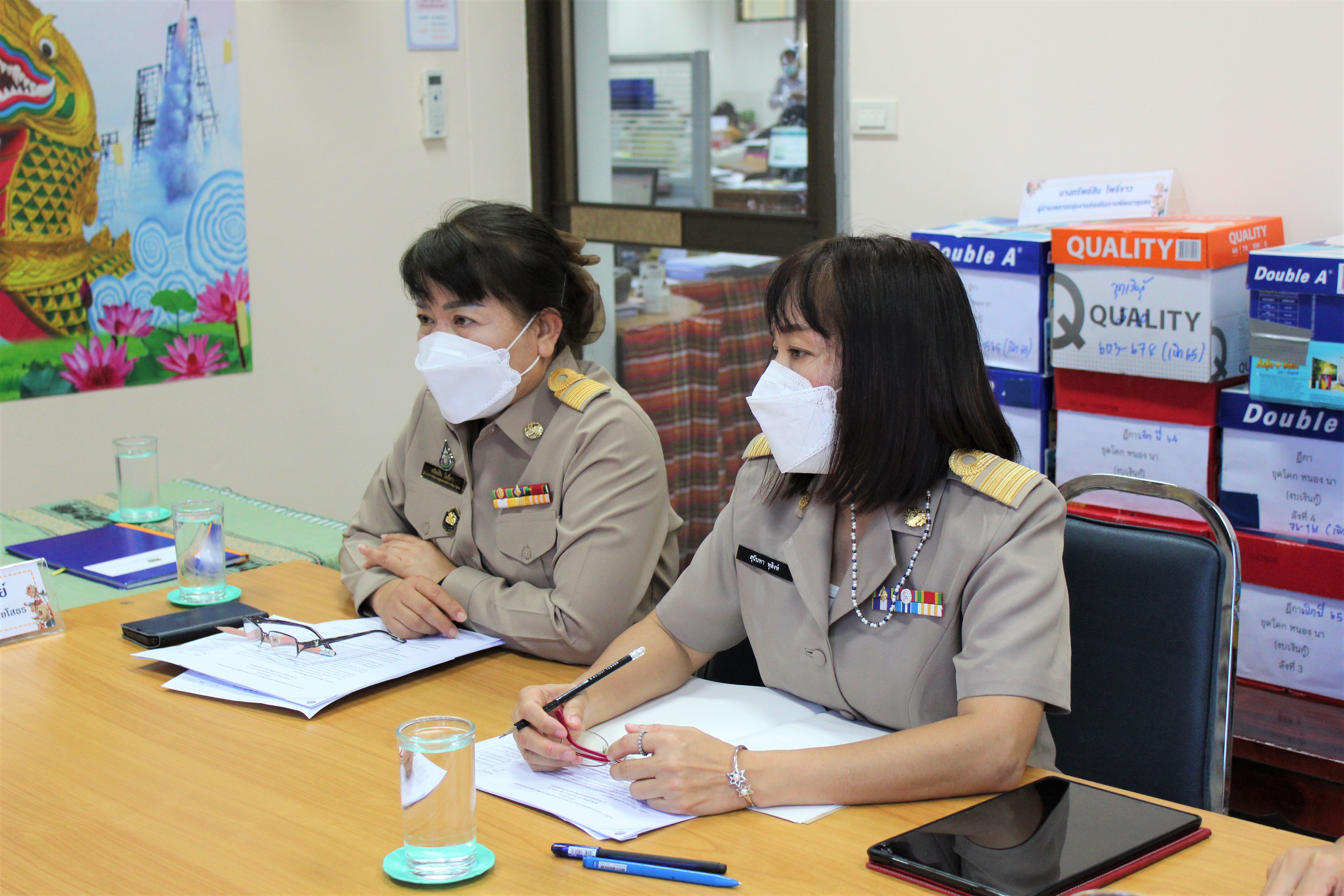 พช.ยโสธร ร่วมประชุมคณะกรรมการบริหารงานบุคคลสำนักงานพัฒนาชุมชนจังหวัดยโสธร ครั้งที่ 1/ 2565  ? 