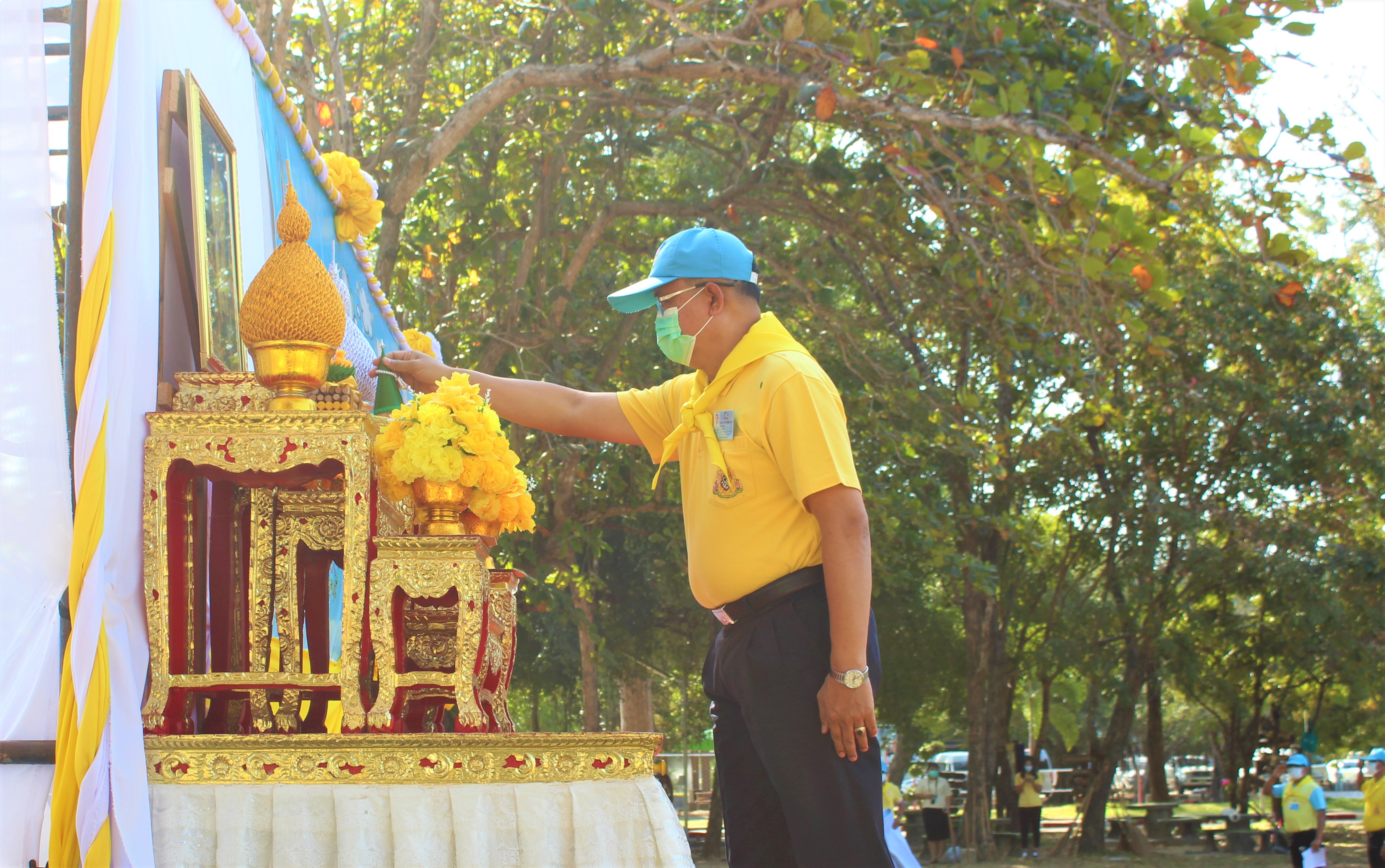 พช.ยโสธร  ร่วมกิจกรรมจิตอาสาพัฒนา เนื่องในวันพ่อขุนรามคำแหงมหาราช วันที่ 17 มกราคม  2565