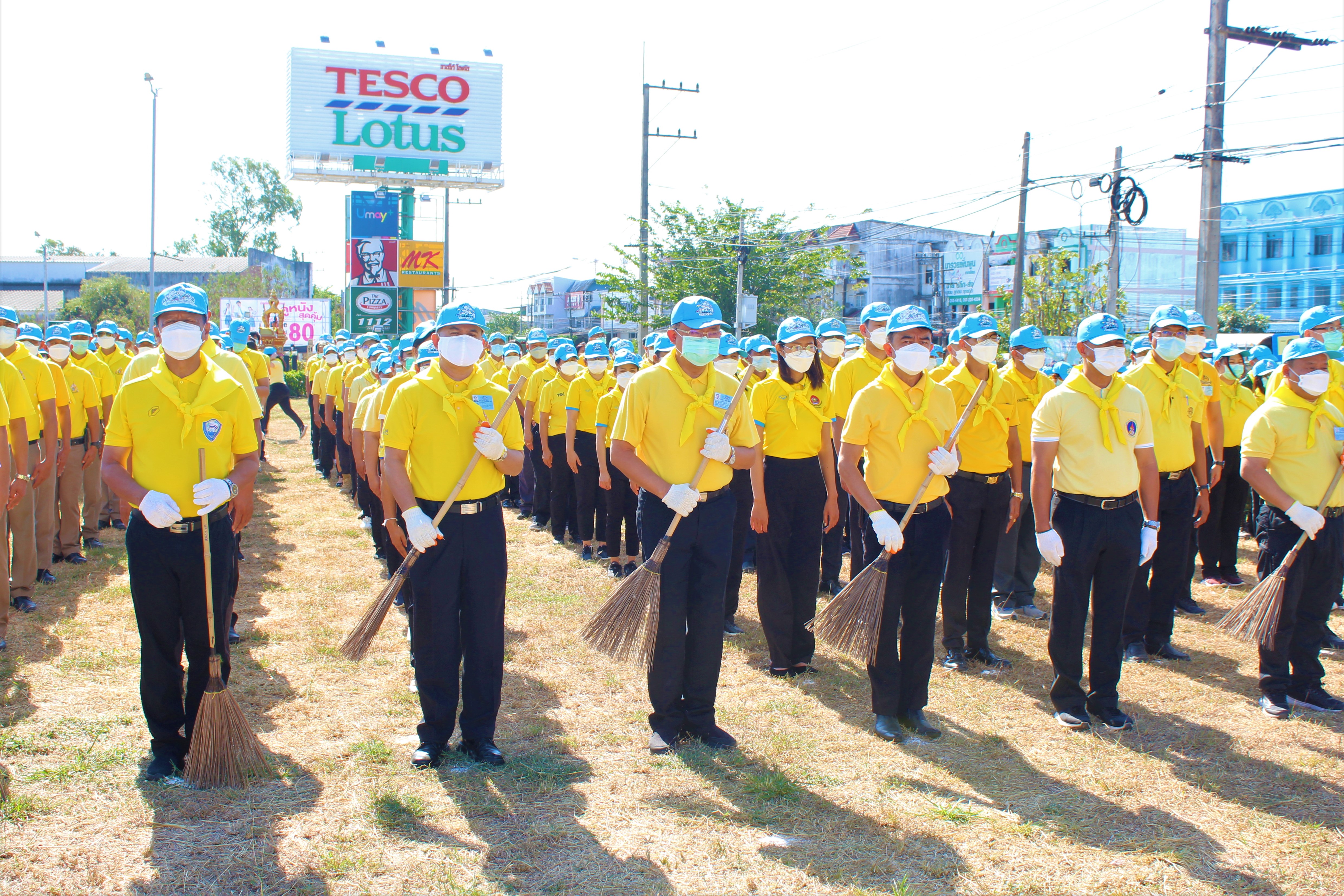 พช.ยโสธร ร่วมกิจกรรมจิตอาสาพัฒนา ดูแล บำรุง รักษาถนนโครงการ “1 จังหวัด 1 ถนนเฉลิมพระเกียรติ” เนื่องในโอกาสวันสมเด็จพระนเรศวรมหาราช  ?