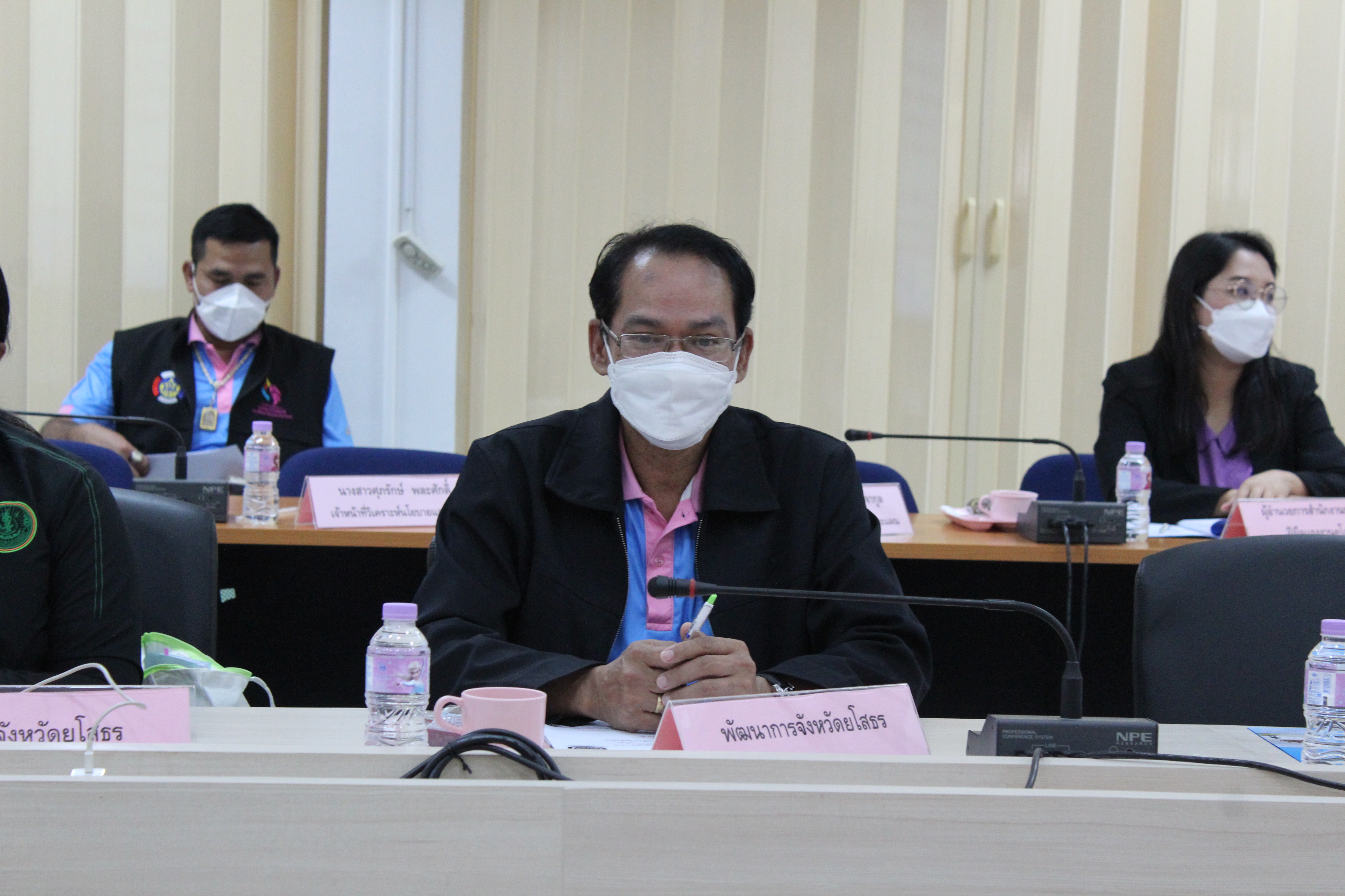 พช.ยโสธร   ร่วมรับการนิเทศและติดตามการดำเนินโครงการตามแผนปฏิบัติราชการประจำปีของกลุ่มจังหวัด ภาคตะวันออกเฉียงเหนือตอนล่าง 2  ครั้งที่ 1/2565