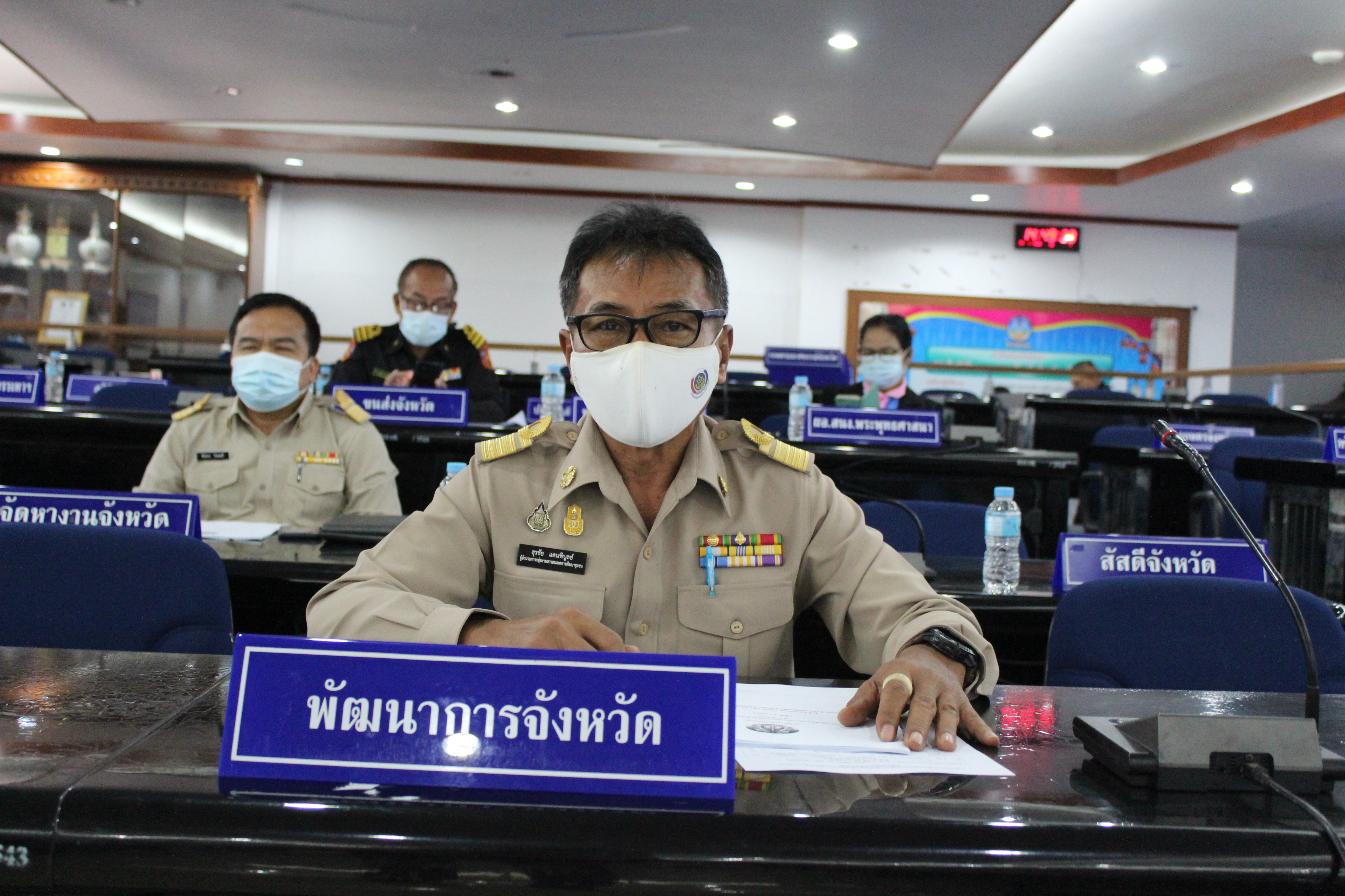 พช.ยโสธร   ร่วมประชุมคณะกรรมการ ศูนย์อำนวยการป้องกันและปราบปรามยาเสพติดจังหวัดยโสธร (ศอ.ปส.จ.ยส. )ประจำเดือน มกราคม  ครั้งที่1/2565  ?