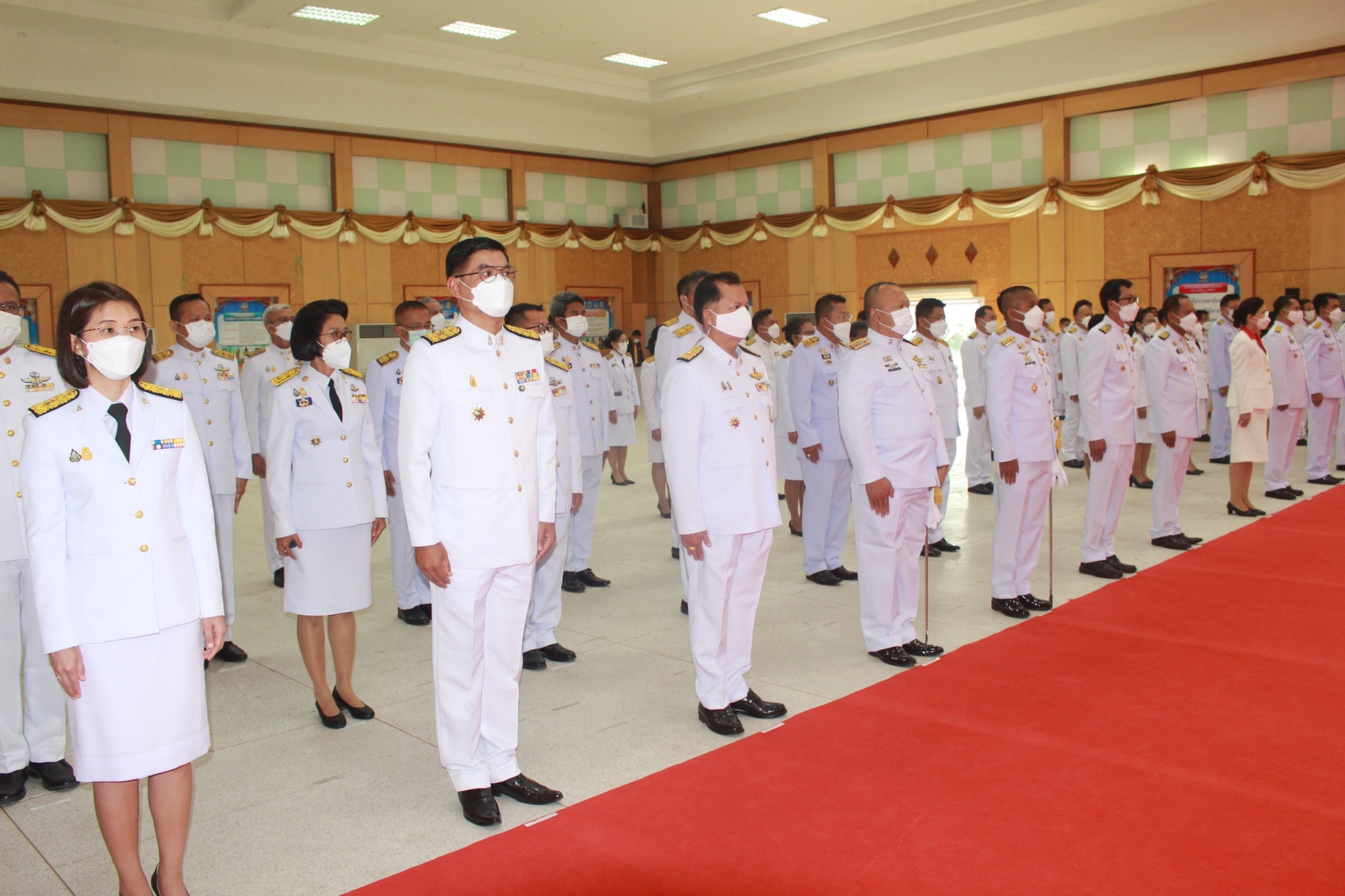 พช.ยโสธร เข้าร่วมพิธีเนื่องในวันพ่อขุนรามคำแหงมหาราช 17 มกราคม 2565