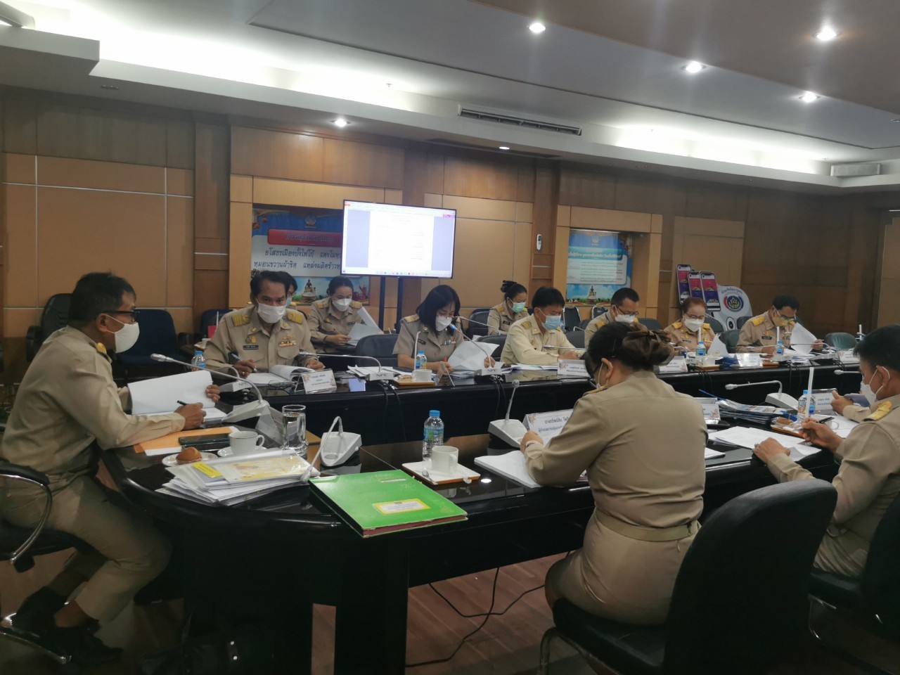 พช.ยโสธร ประชุมผู้บริหารและเจ้าหน้าที่พัฒนาชุมชนสังกัดสำนักงานพัฒนาชุมชนจังหวัดยโสธร ครั้งที่ 1/2565 ประจำเดือน มกราคม