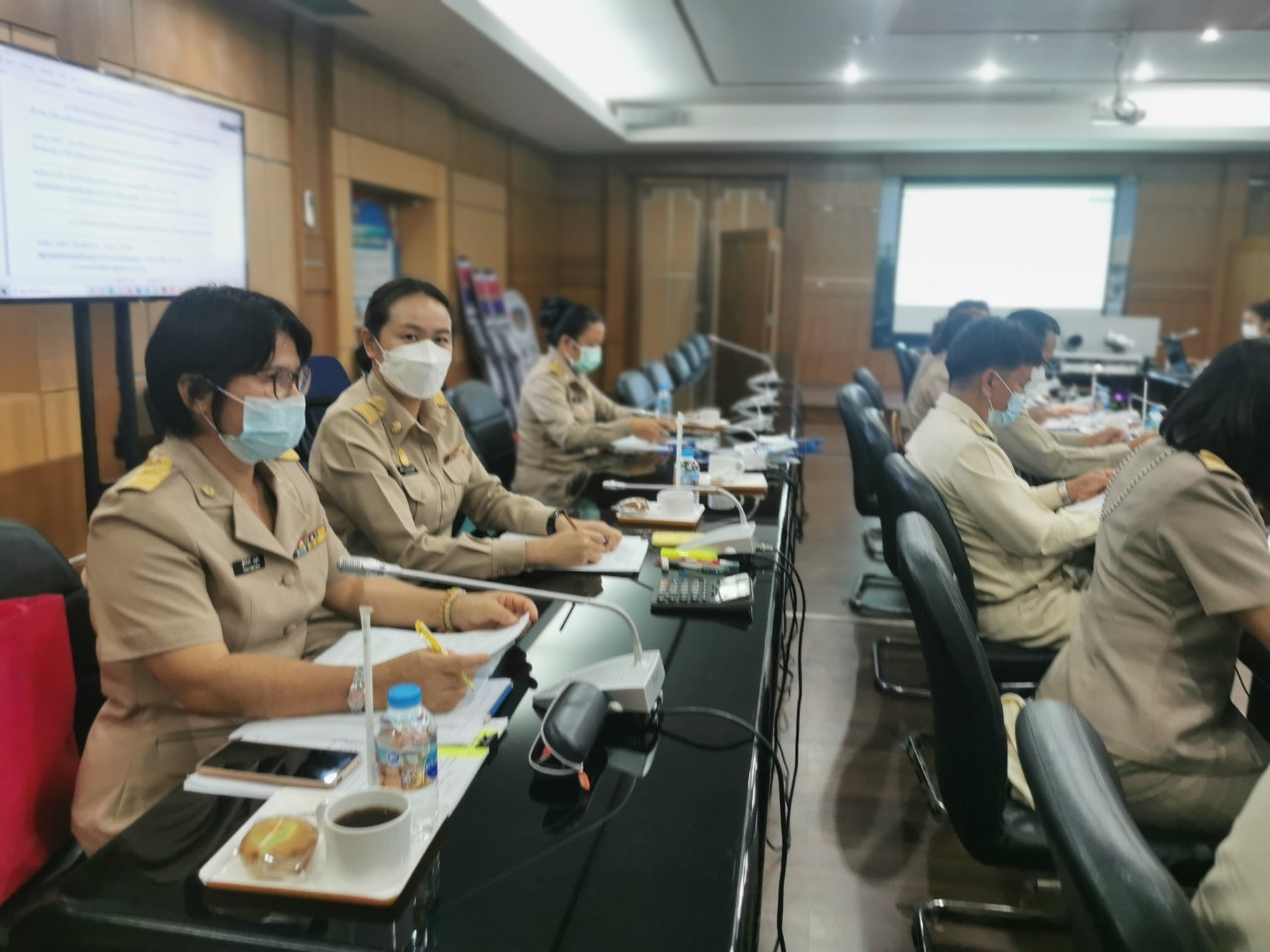 พช.ยโสธร ประชุมผู้บริหารและเจ้าหน้าที่พัฒนาชุมชนสังกัดสำนักงานพัฒนาชุมชนจังหวัดยโสธร ครั้งที่ 1/2565 ประจำเดือน มกราคม