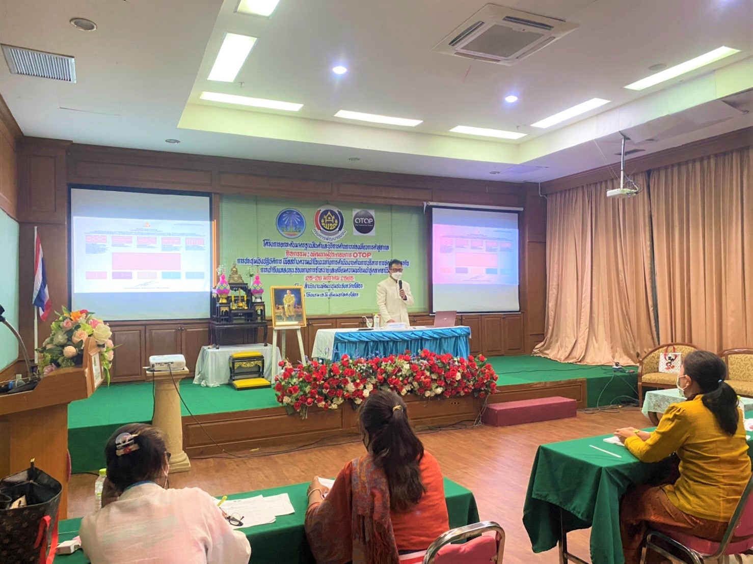 พจ.ยโสธร  ดำเนินโครงการยกระดับมาตรฐานสินค้าและบริการด้านการท่องเที่ยว และการค้าและสู่สากลกิจกรรมย่อยพัฒนาผู้ประกอบการ OTOP  ?