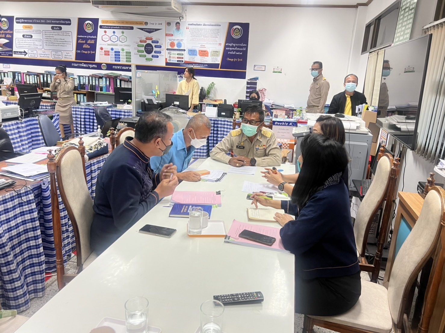  พช.ยโสธร   สำนักพัฒนาทุนและองค์กรการเงินชุมชน กรมการพัฒนาชุมชน ติดตาม สนับสนุนการดำเนินงานศูนย์จัดการกองทุนชุมชน ในพื้นที่ จังหวัดยโสธร