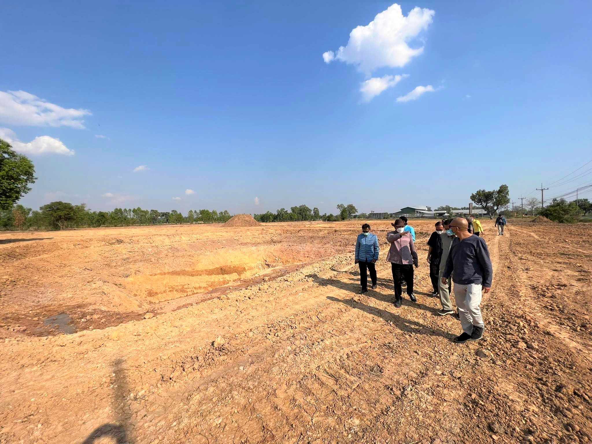 พช.ยโสธร การตรวจ ติดตาม นิเทศงาน พื้นที่  “โคก หนอง นา โมเดล” อ.เมืองยโสธร จ.ยโสธร ของผู้ตรวจราชการกรมการพัฒนาชุมชน