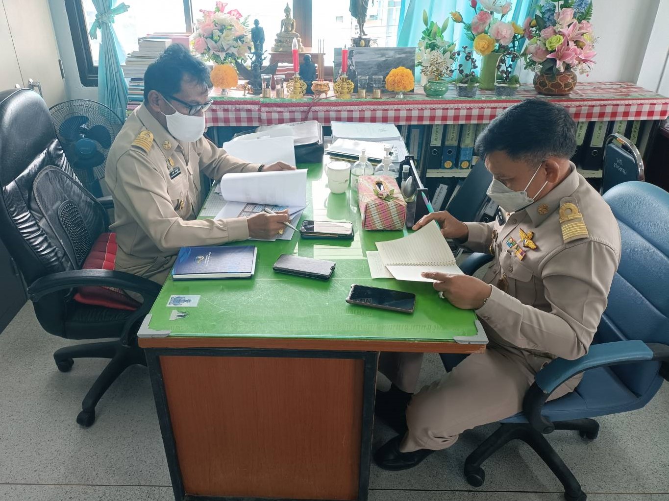พช.ยโสธร ลงพื้นที่ติดตามแผนปฏิบัติงานและแผนการใช้จ่ายงบประมาณ ประจำปี 2565 ของสำนักงานพัฒนาชุมชนอำเภอ ในจังหวัดยโสธร