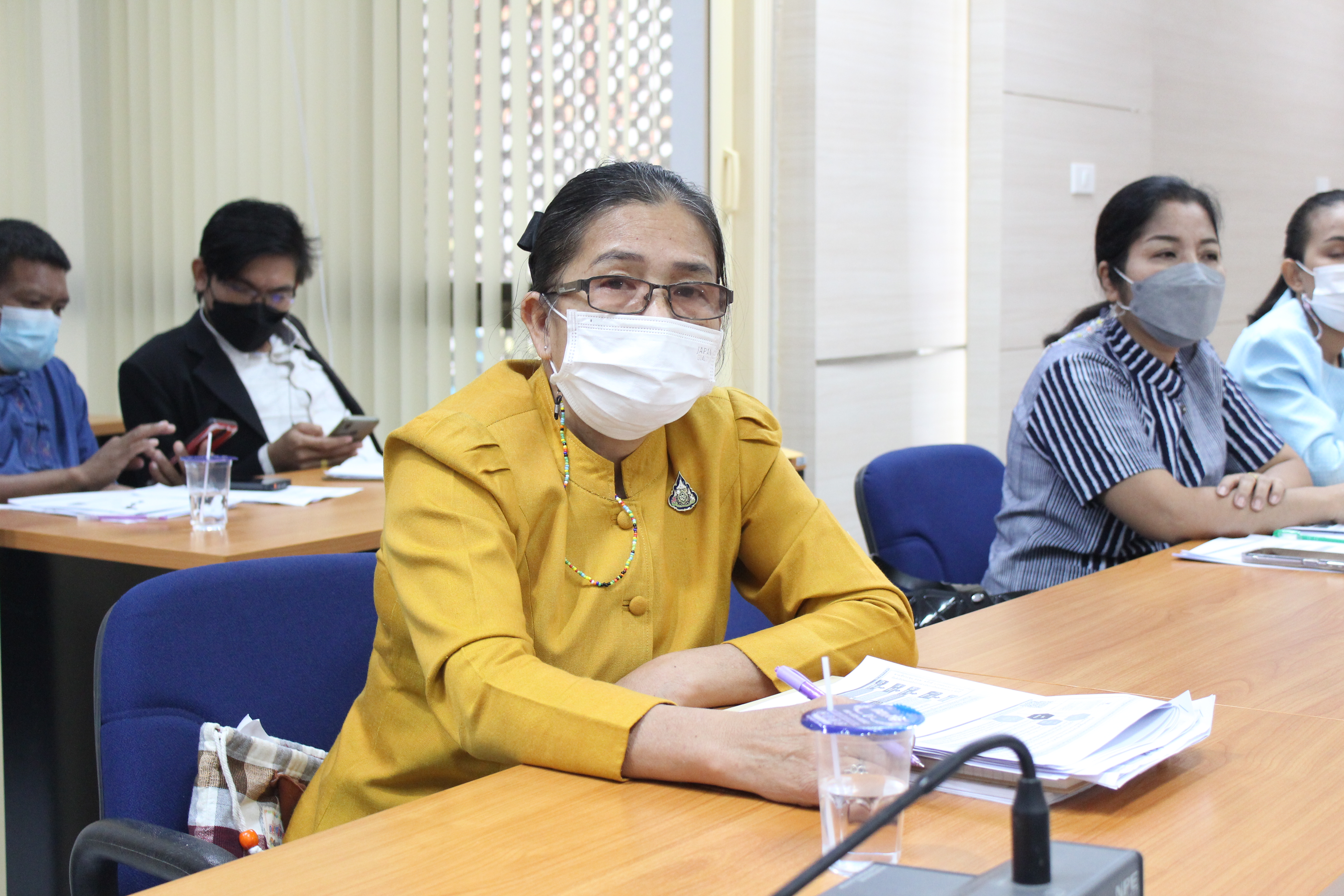 พช.ยโสธร ร่วมรับฟังการประชุมเชิงปฏิบัติการเพื่อขับเคลื่อนเป้าหมายการพัฒนาที่นั่งยืนเชิงพื้นที่ (SDG Localisation) ผ่านระบบประชุมทางไกล ระบบ Zoom Webinar