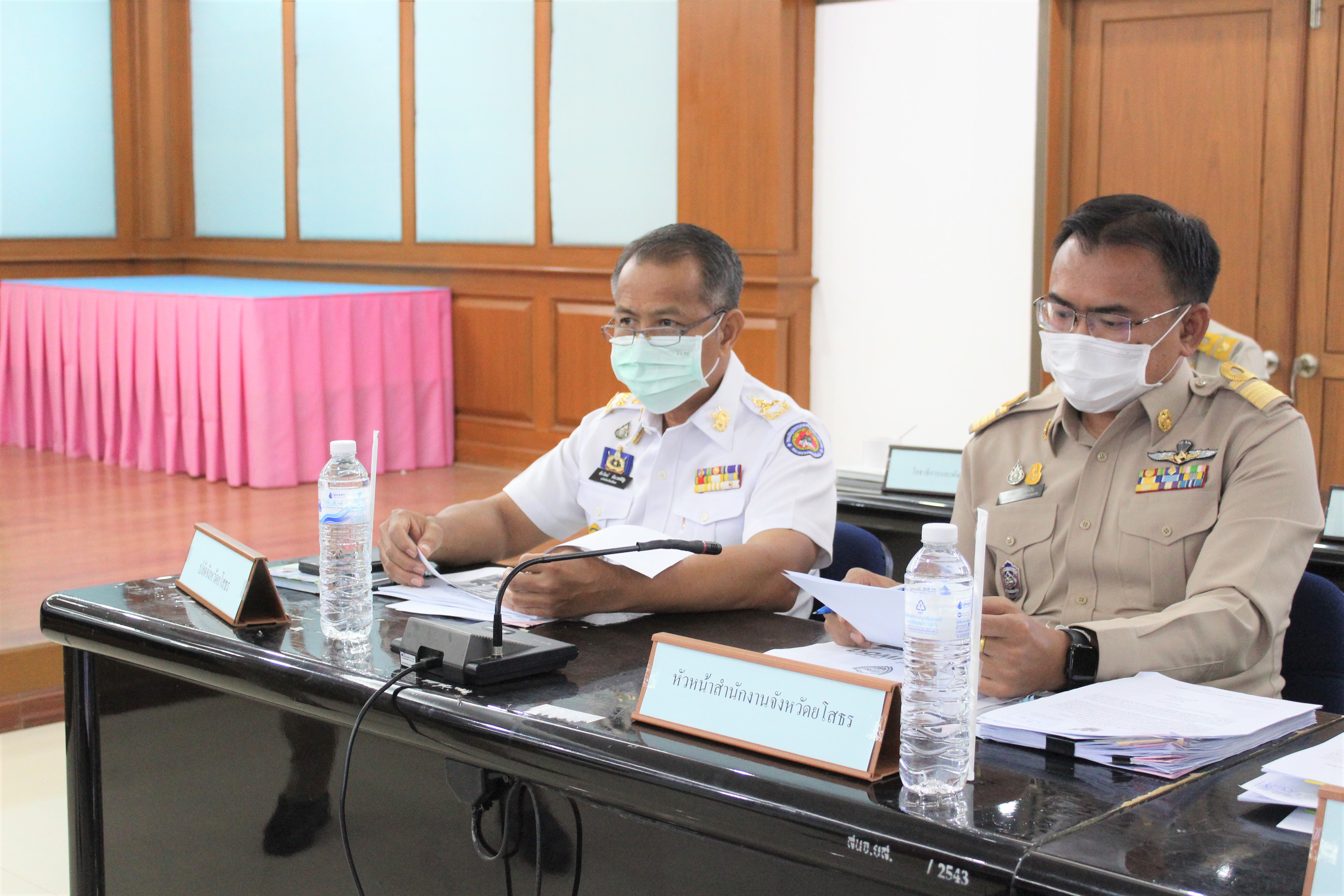 พช.ยโสธร  ร่วมประชุมคณะกรรมการจัดงานวิ่ง พิชิต 3 ลุ่มน้ำ( โขง ชี มูล )สะออน 50 ปี ศรียโสธร