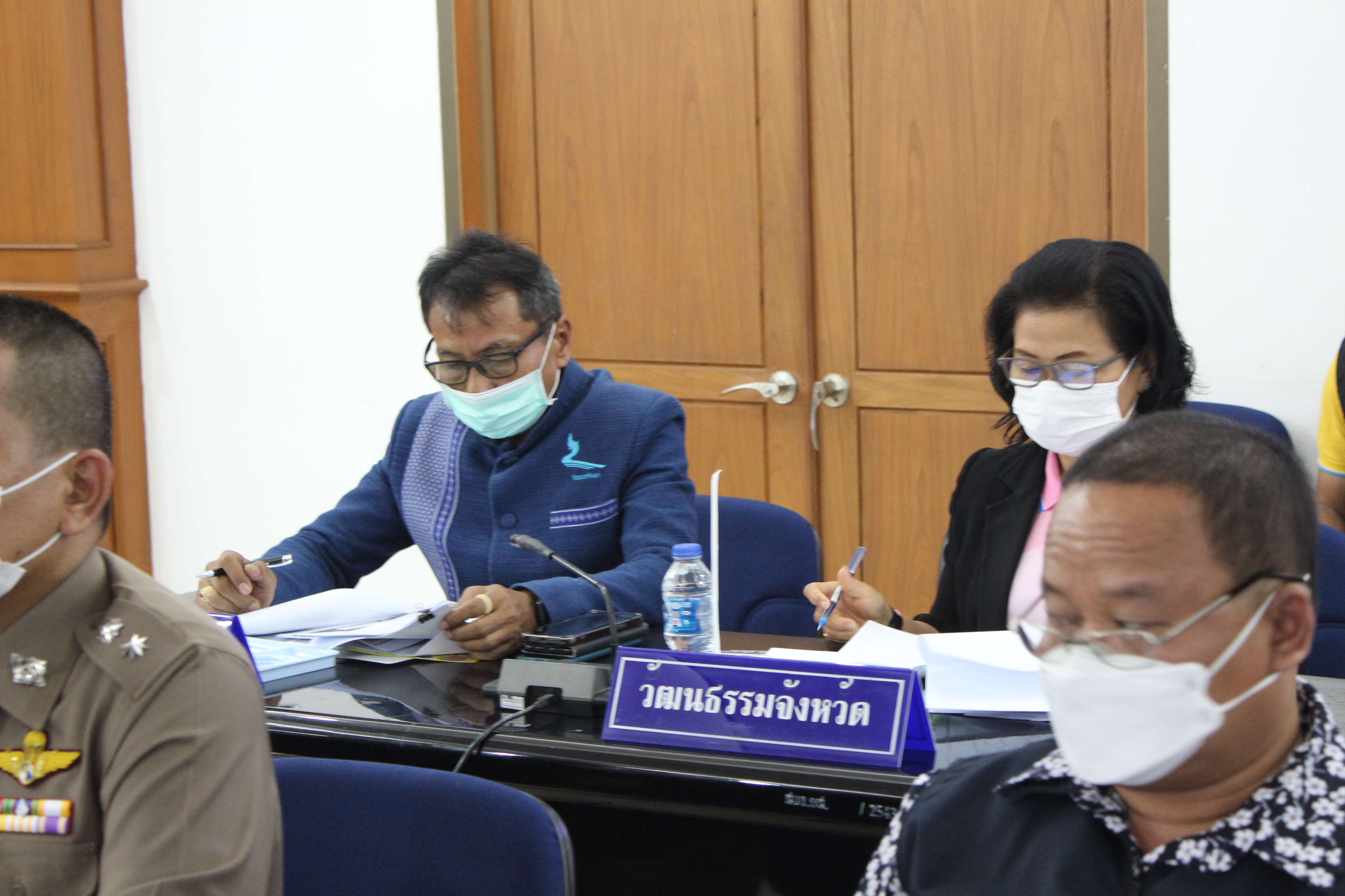 พช.ยโสธร ร่วมประชุมคณะกรรมการดำเนินการจัดงานสถาปนาจังหวัดยโสธร ประจำปี 2565 “สะออน 50 ปี ศรียโสธร